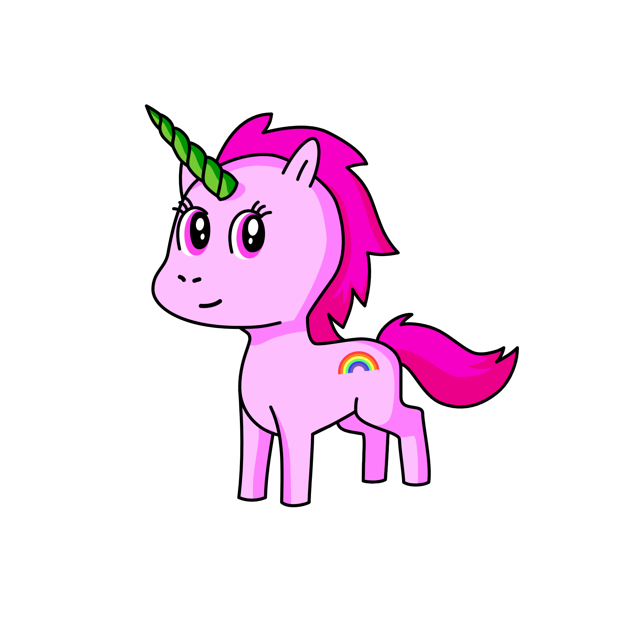 Stardust, the unicorn