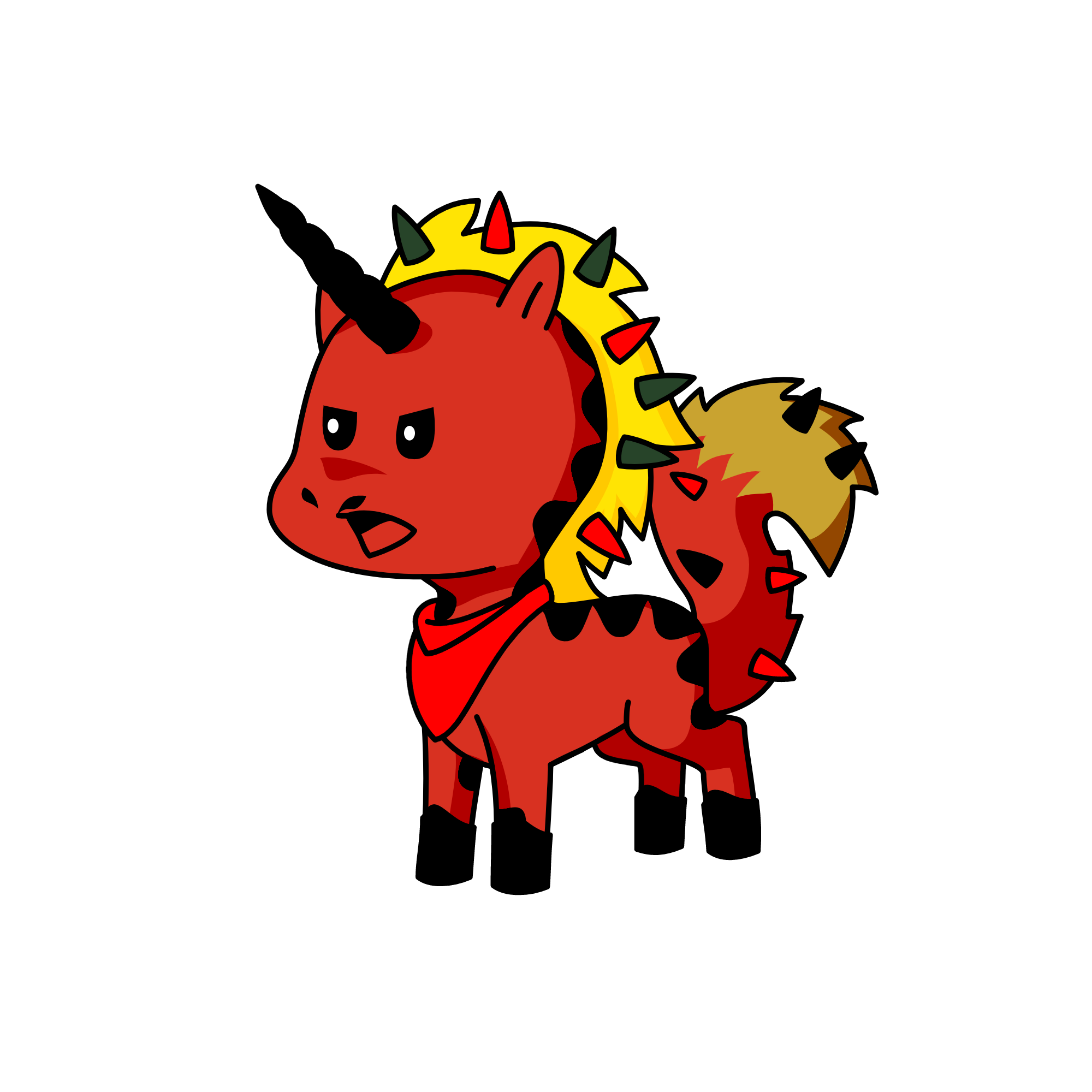 dragin, the unicorn