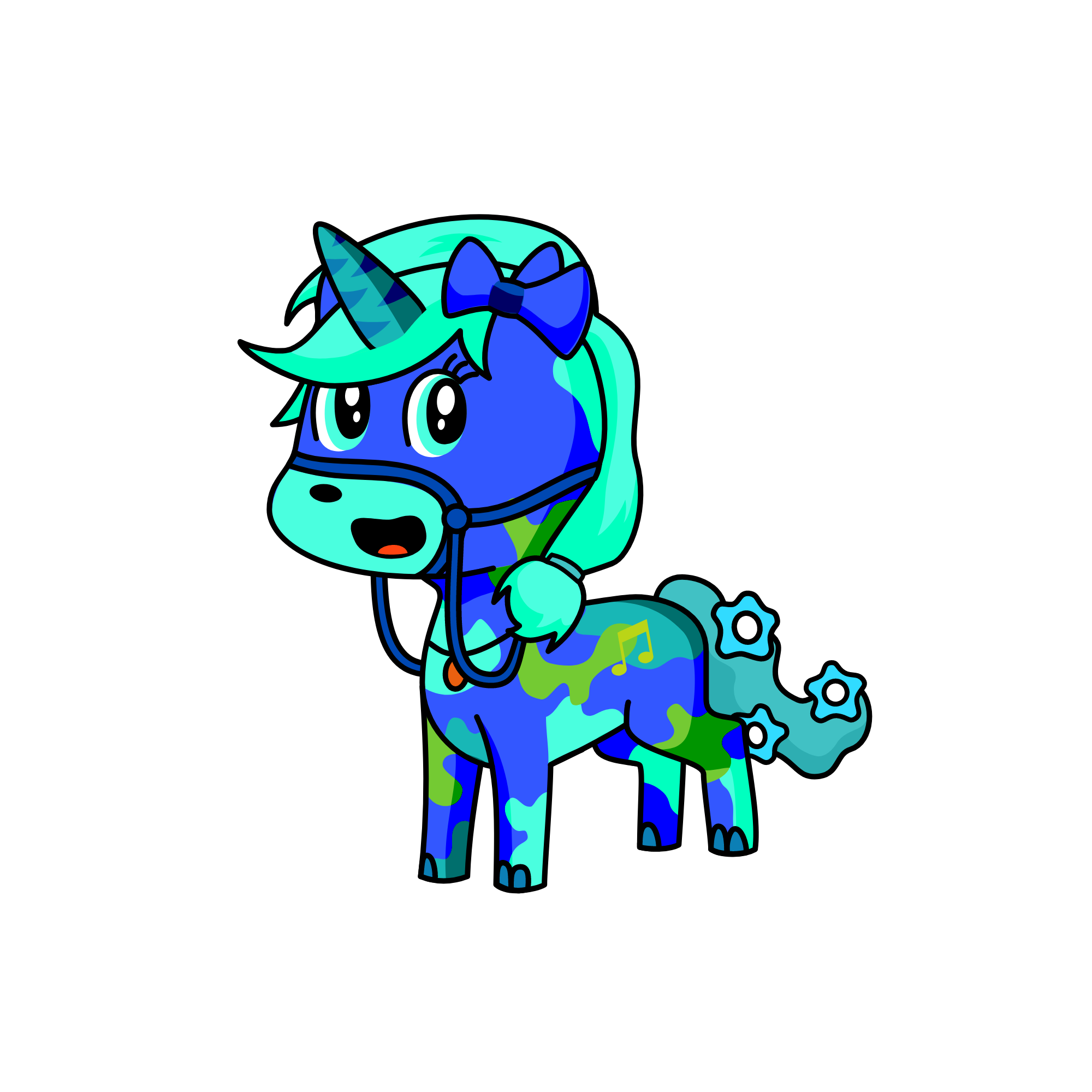 Leisha, the unicorn