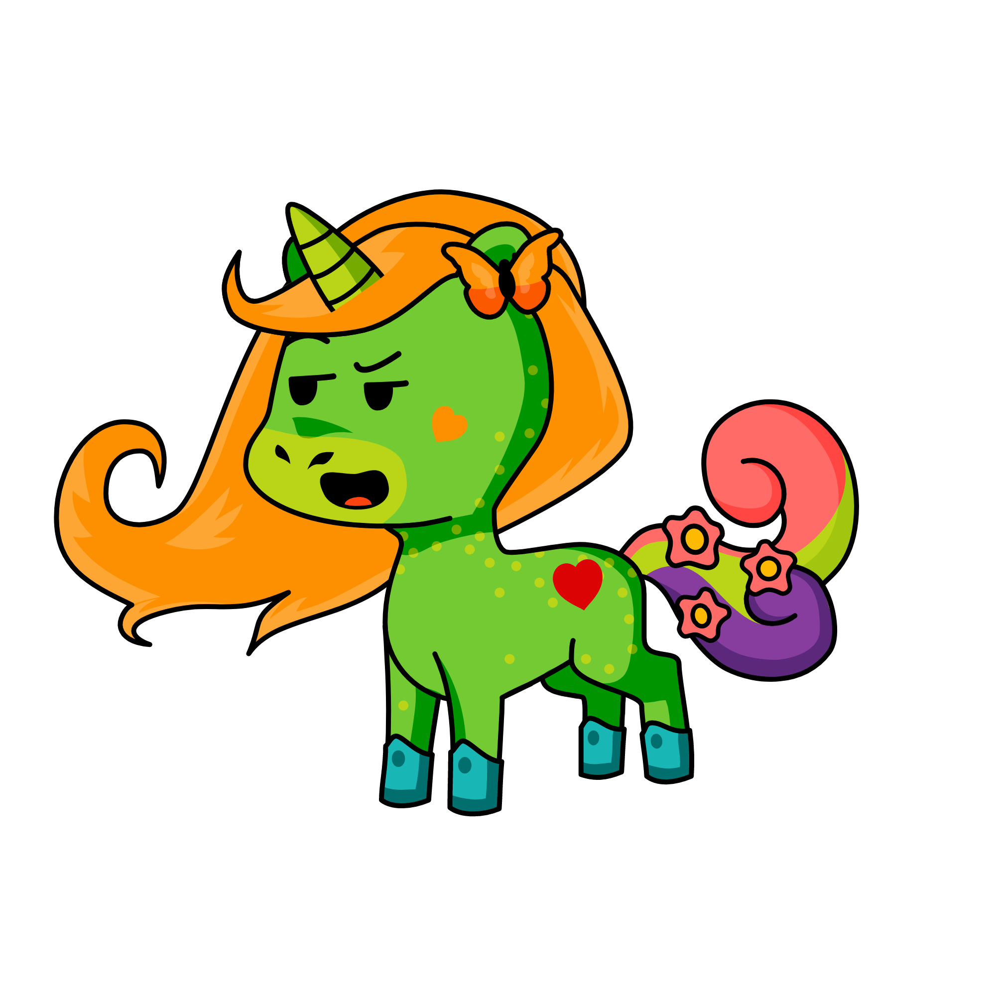 hhhhh, the unicorn