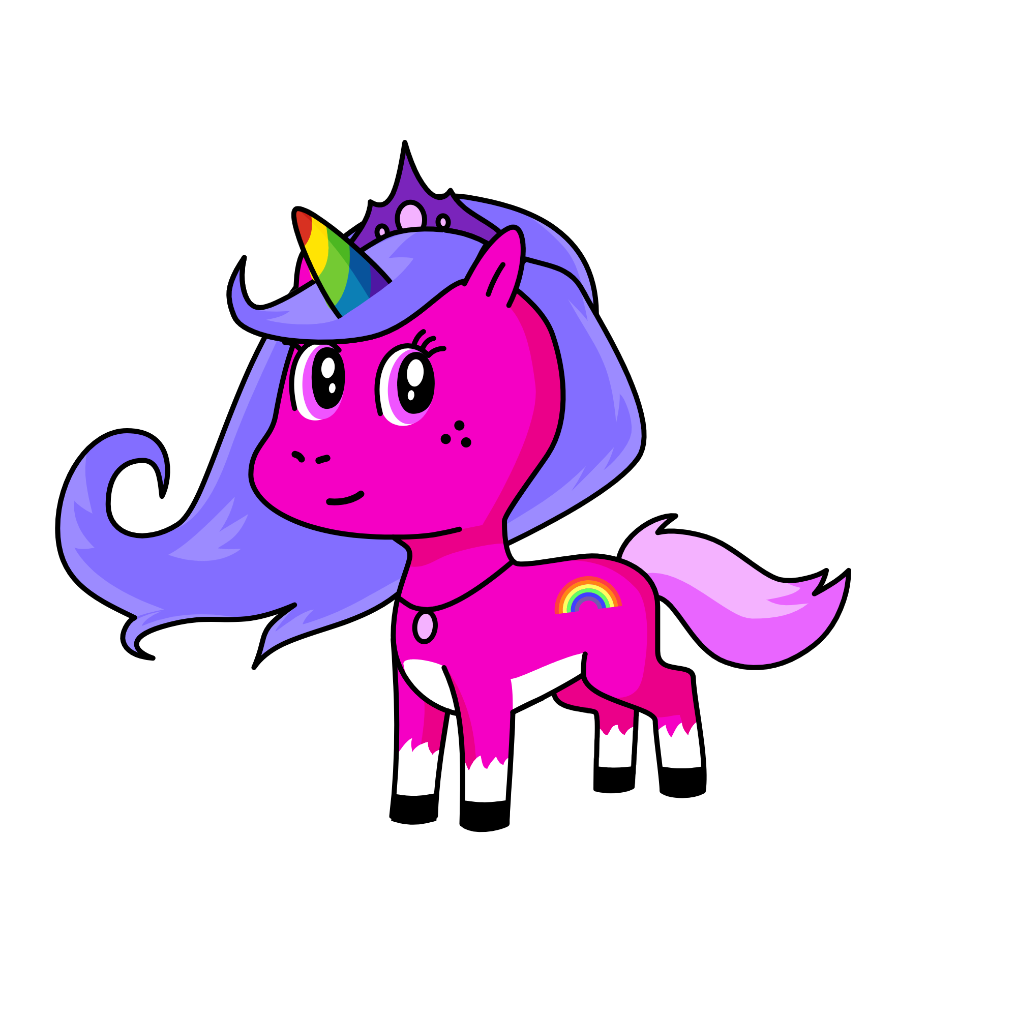 Princess Twinkle, the unicorn
