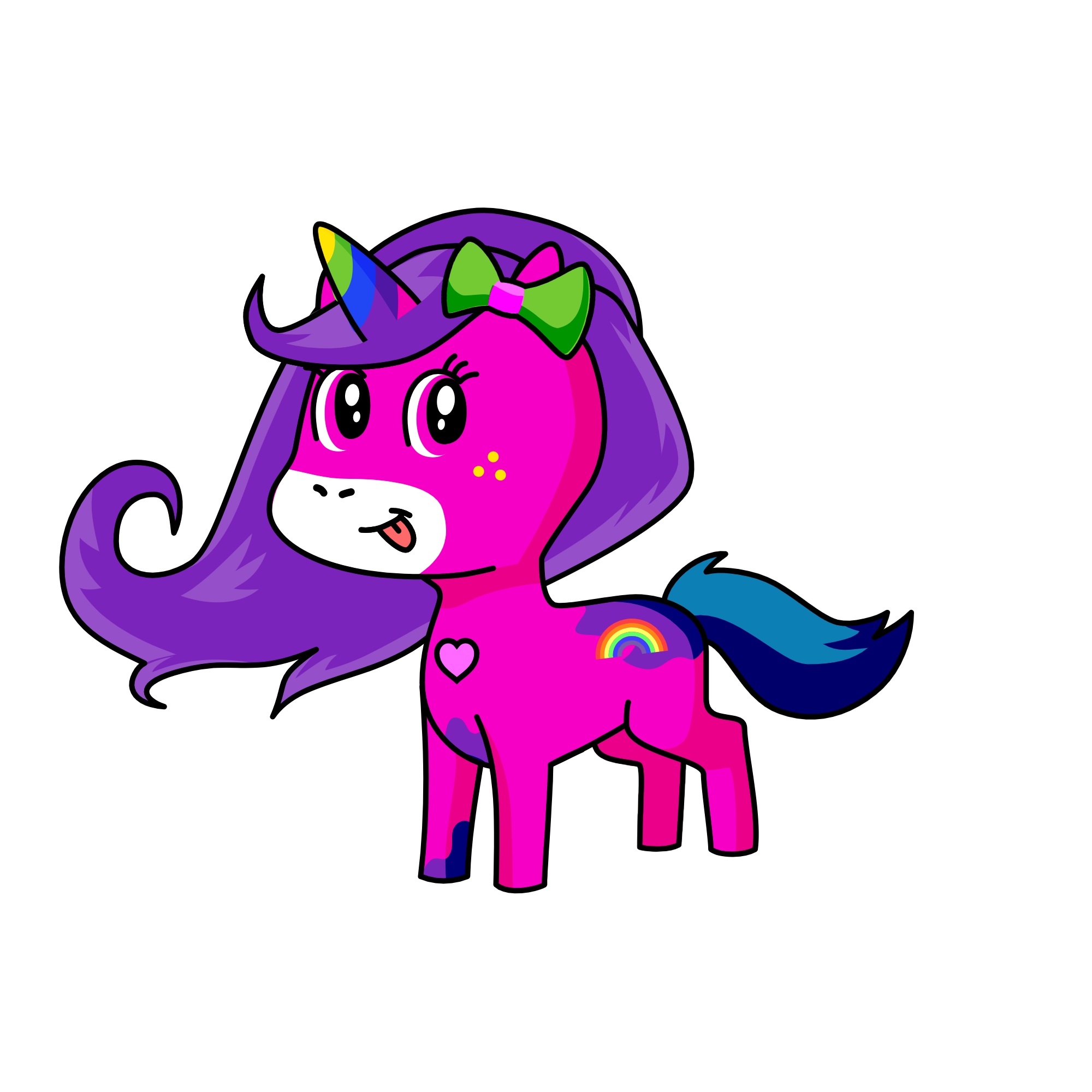 Azwa, the unicorn
