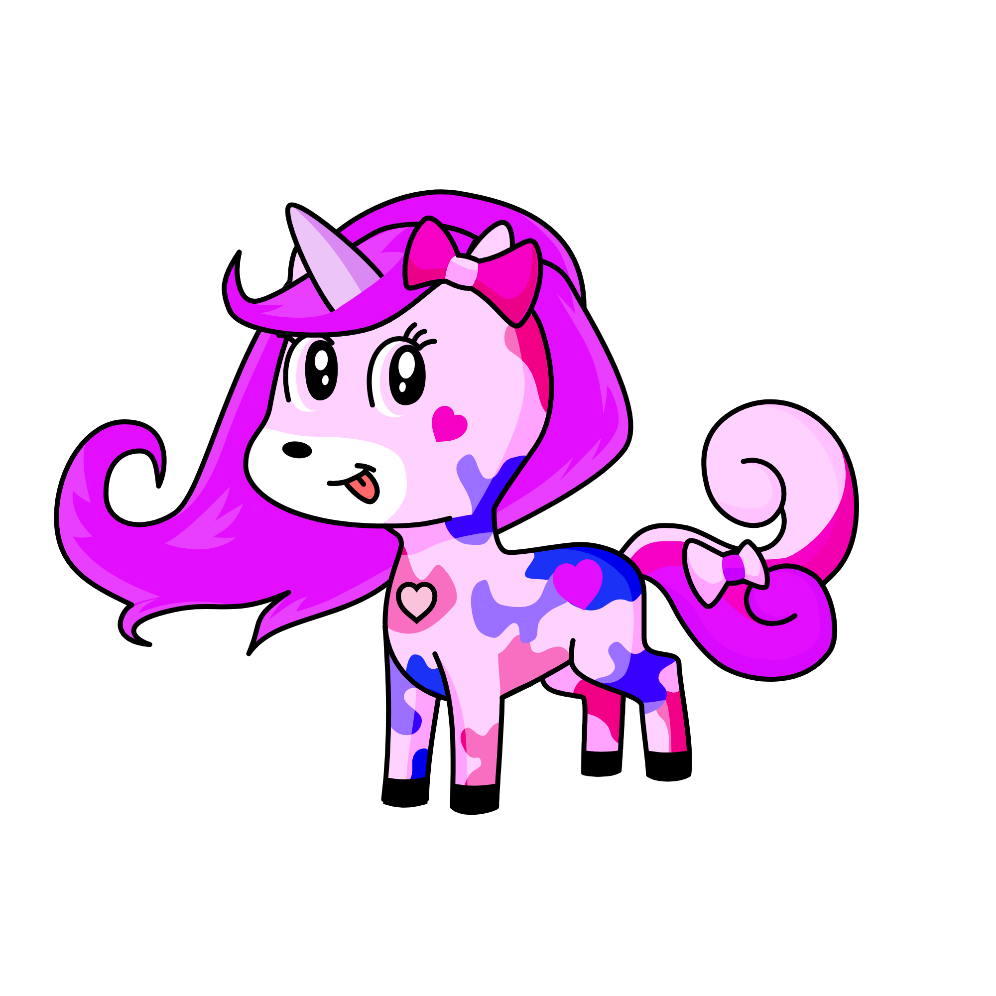 a, the unicorn
