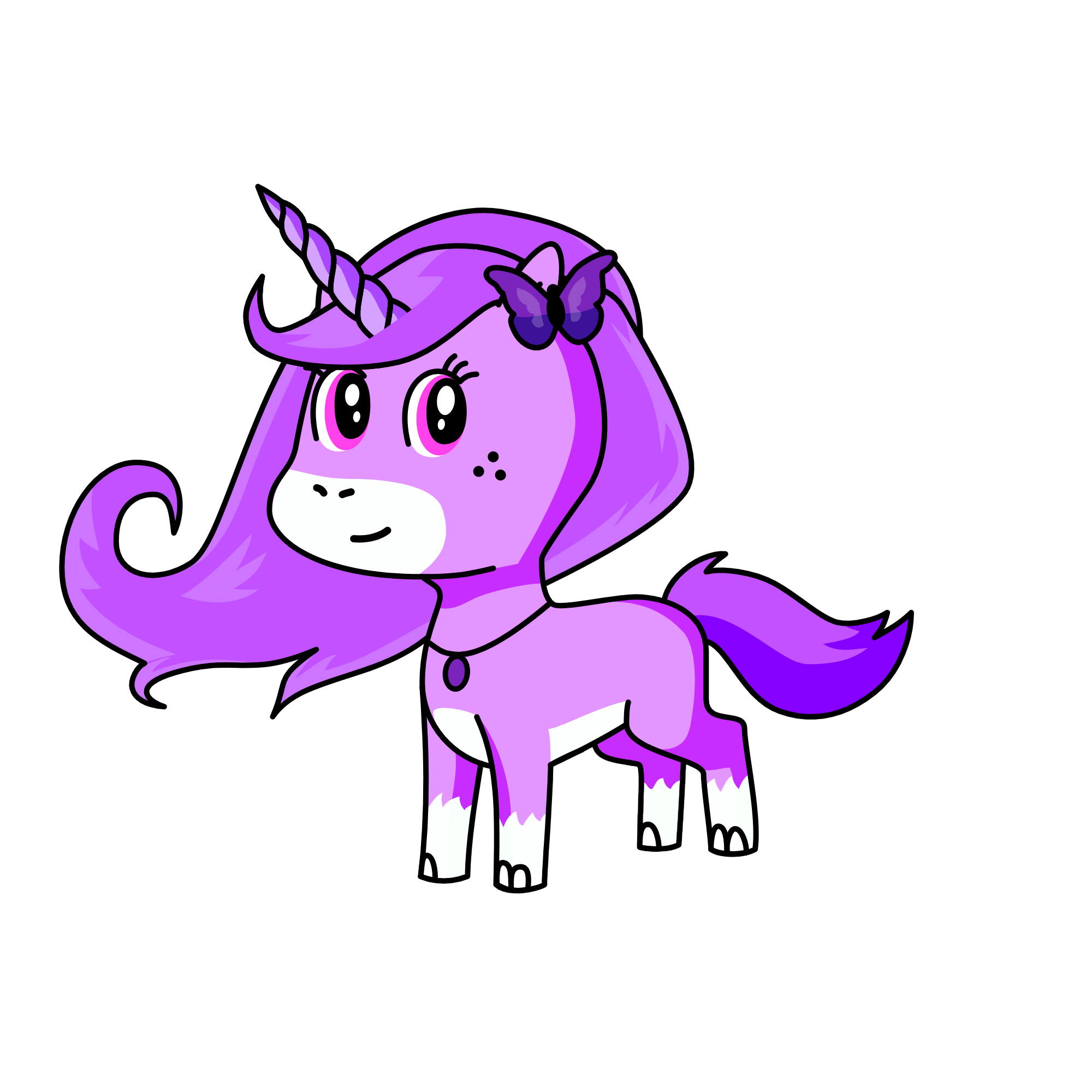 Emily, the unicorn