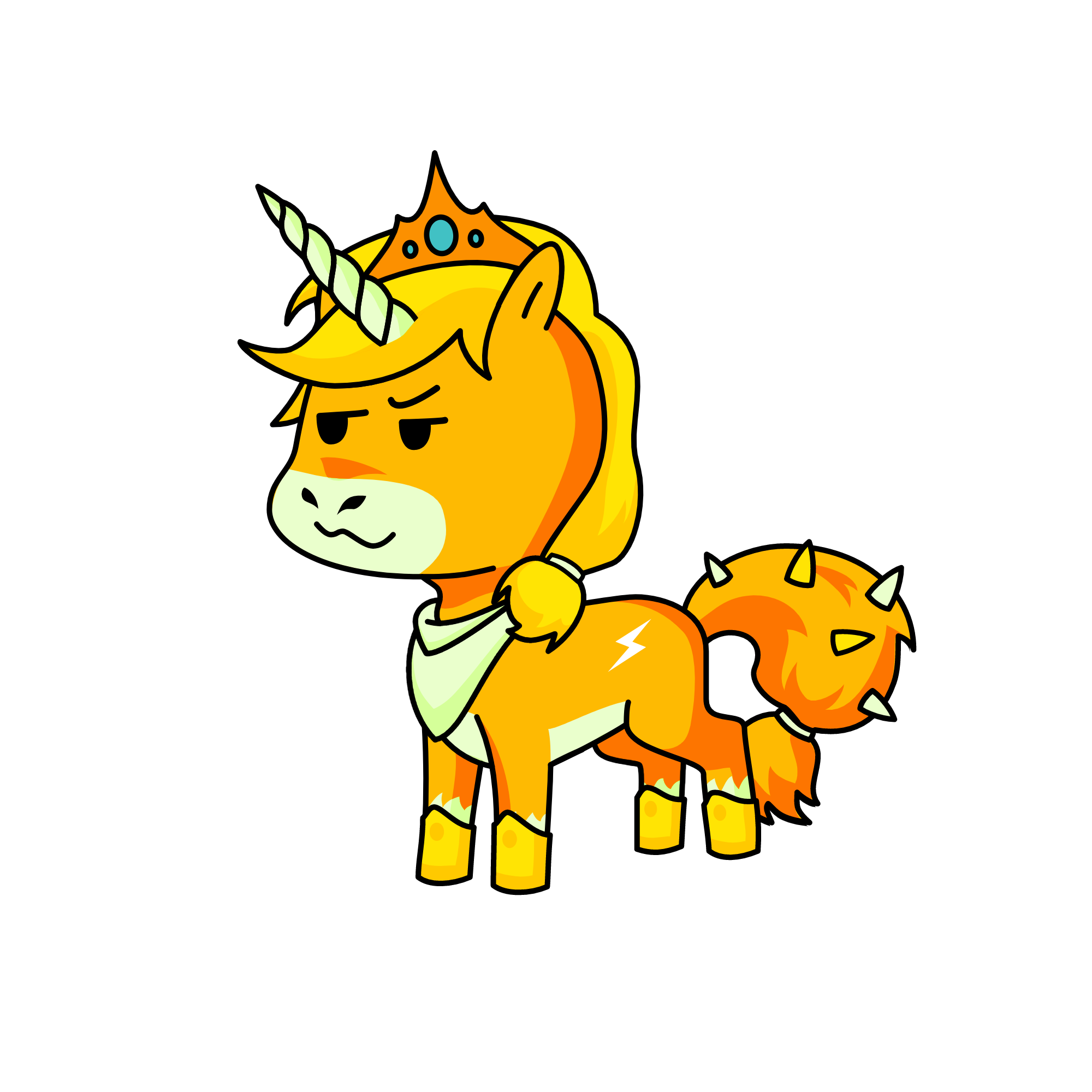 Tlily, the unicorn