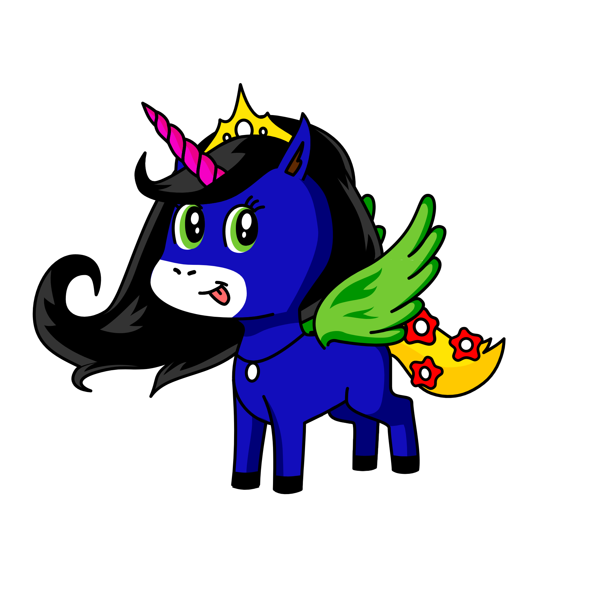 snow white, the unicorn