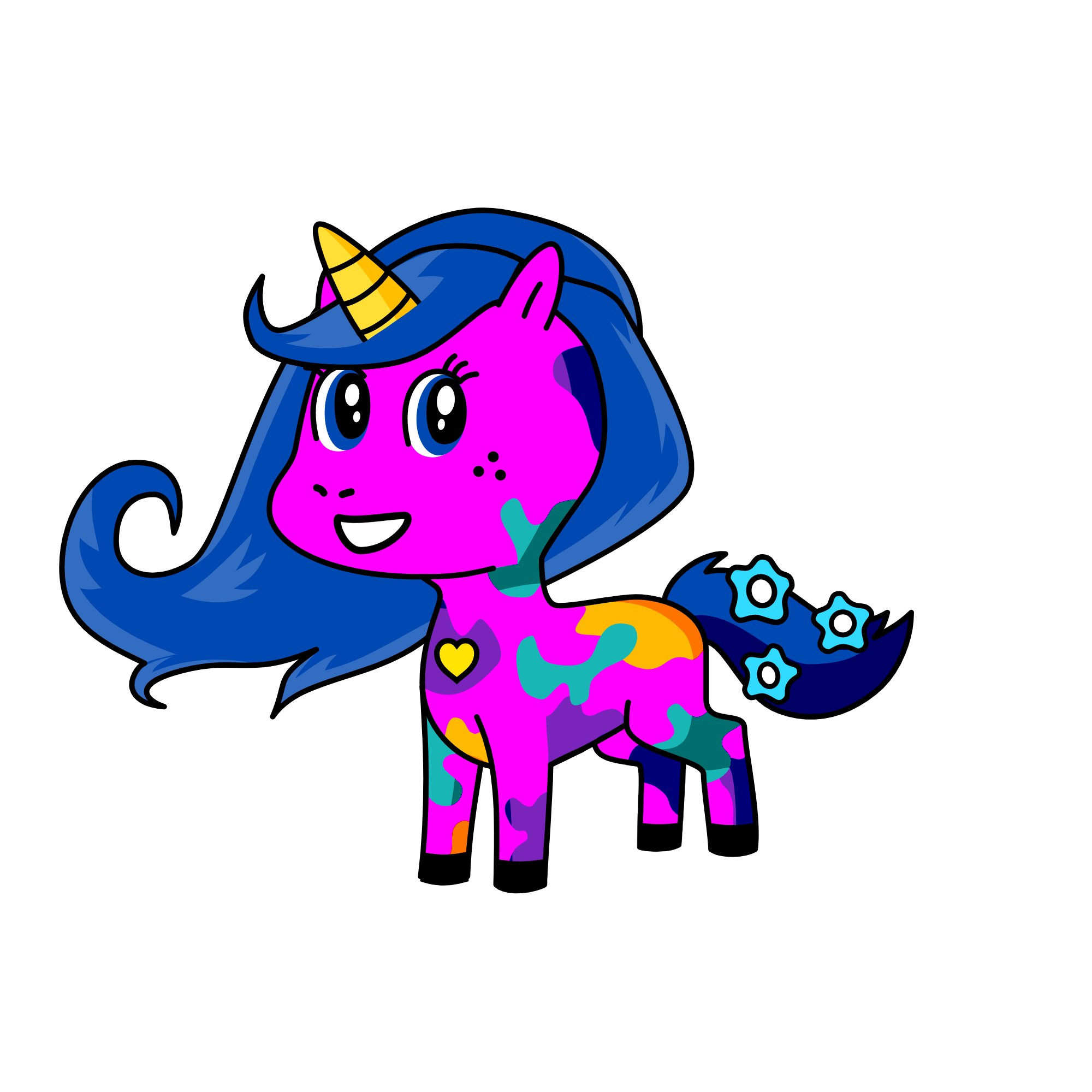 marinete, the unicorn