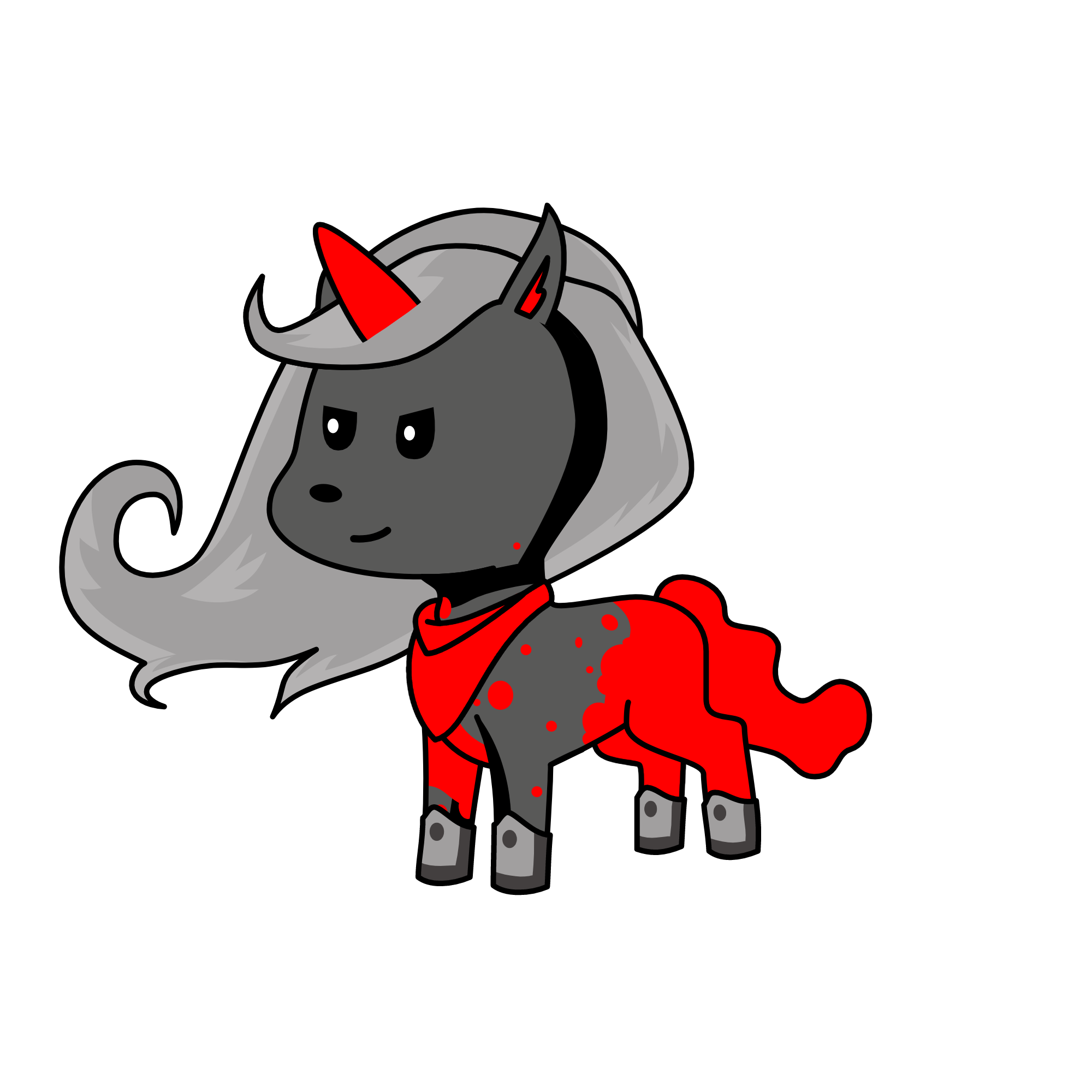 volcano, the unicorn