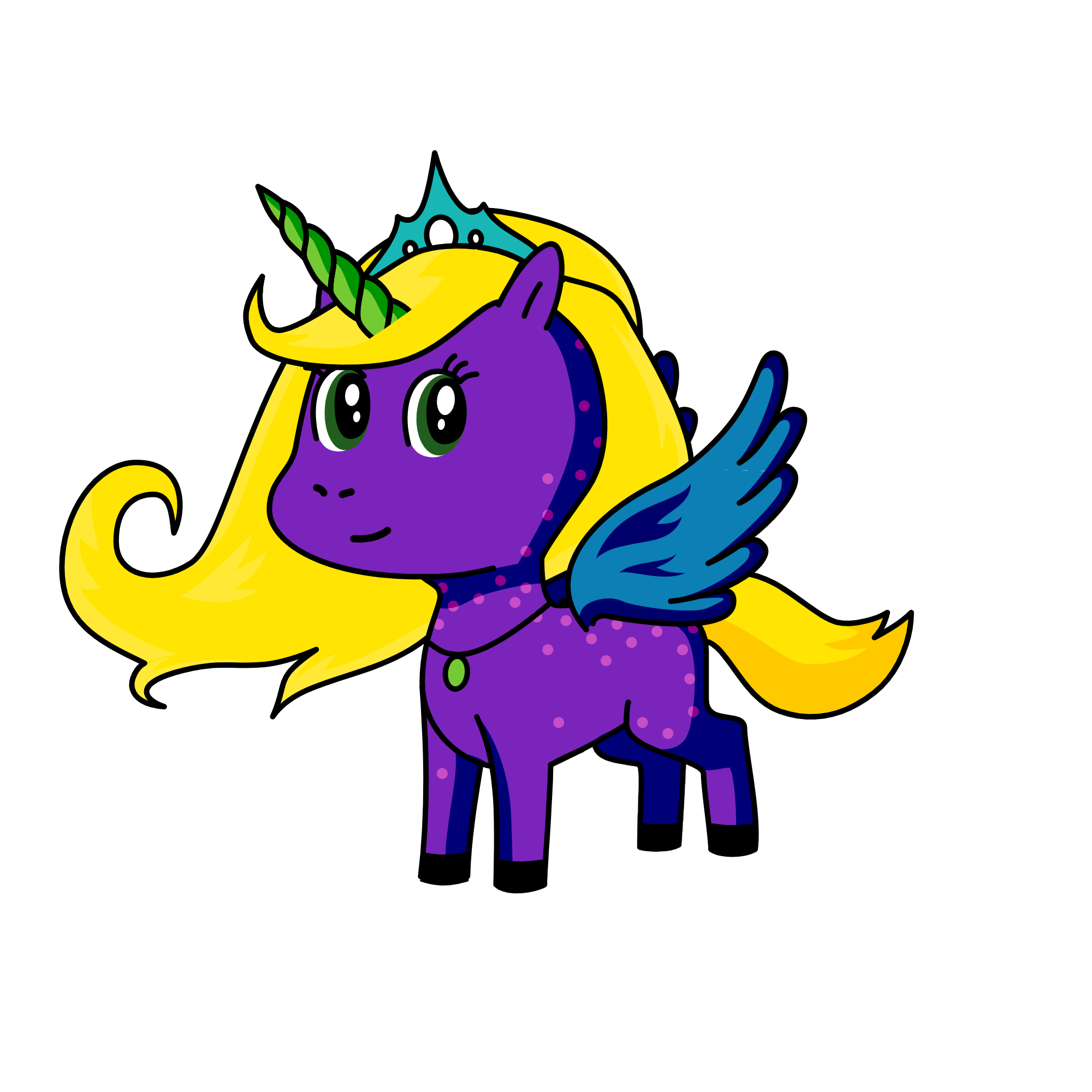 rapunzel, the unicorn