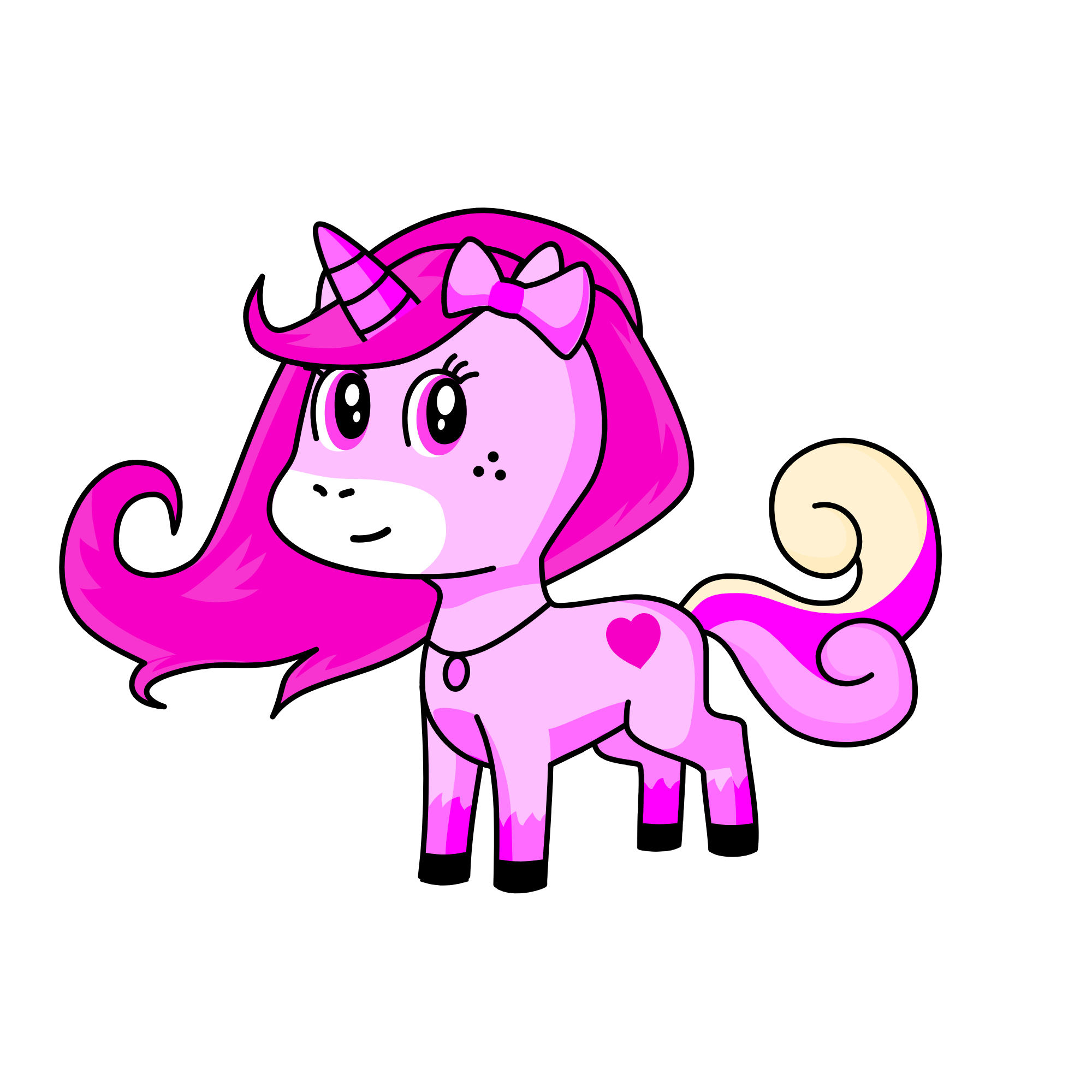 Stella, the unicorn