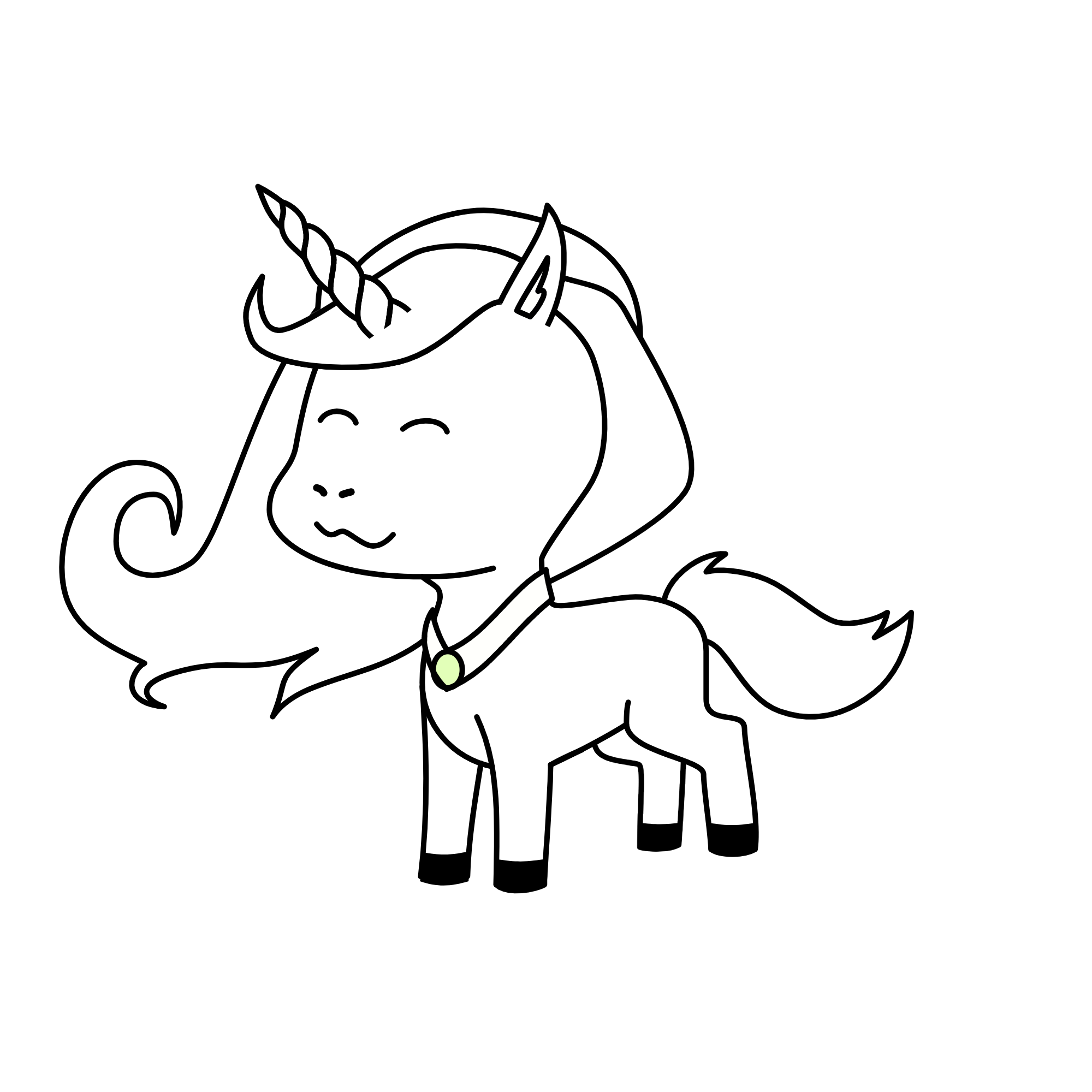 Blanca, the unicorn