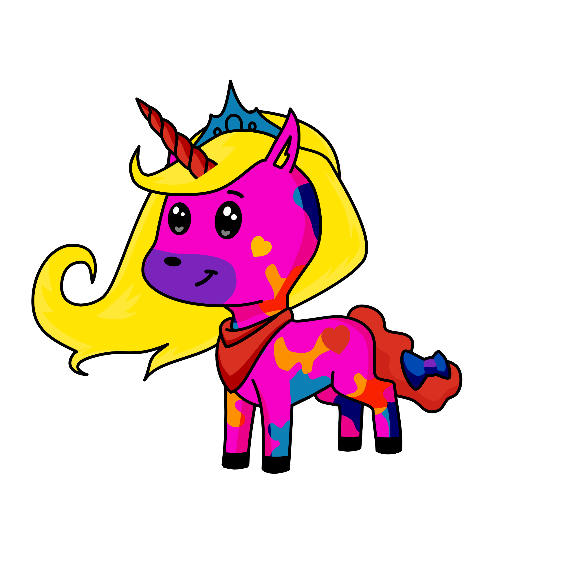 BoBo, the unicorn