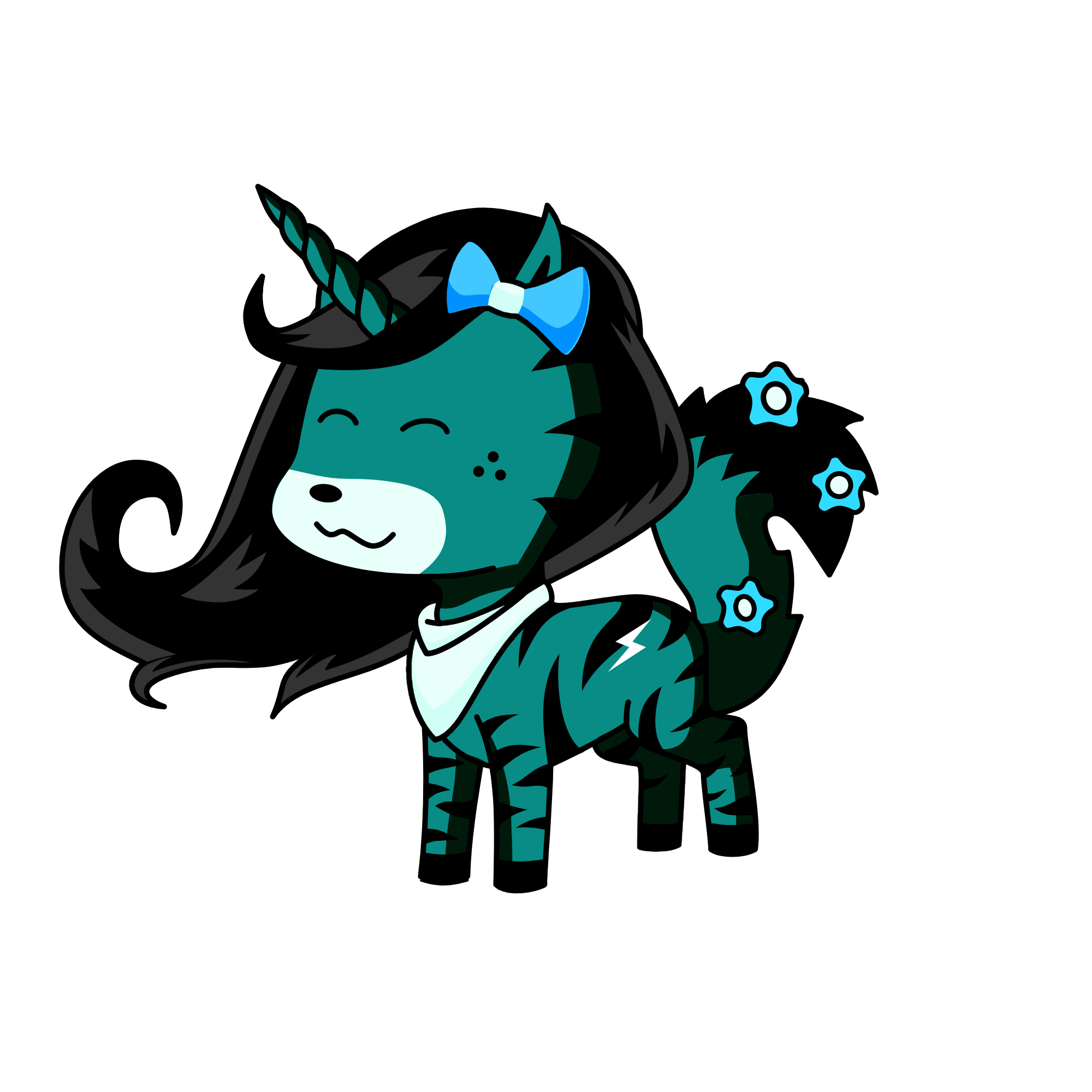 rose, the unicorn