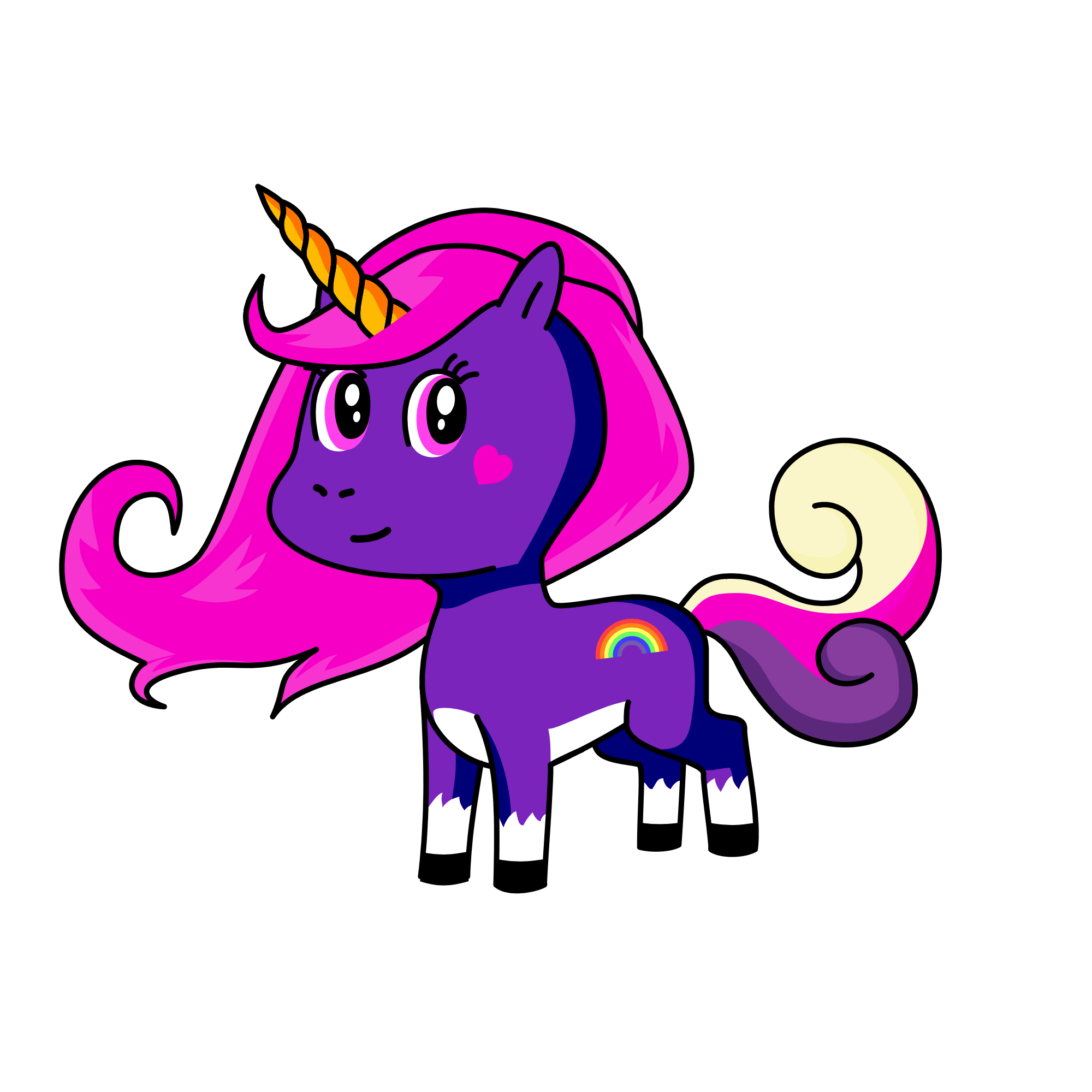 Rose, the unicorn