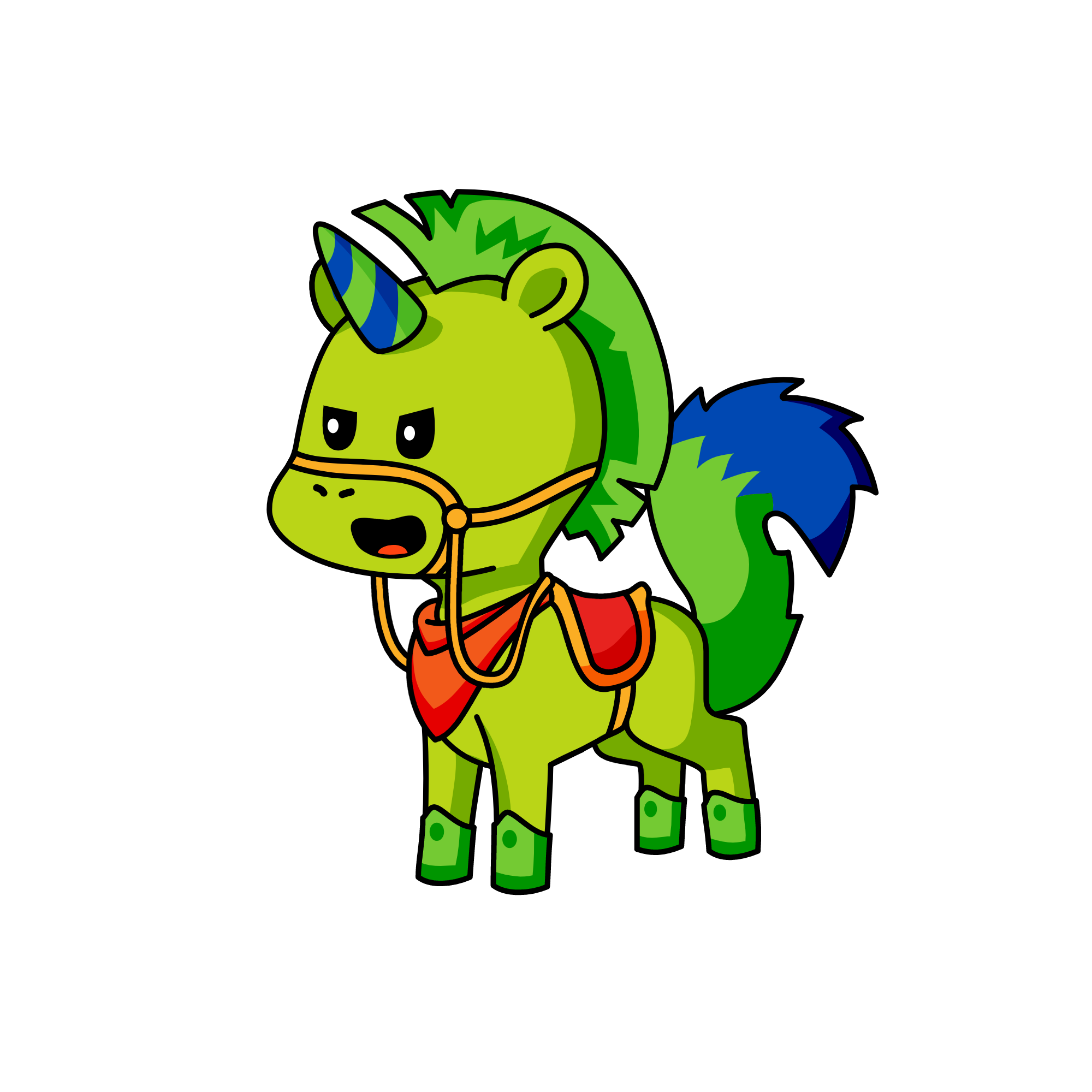 giraffy, the unicorn