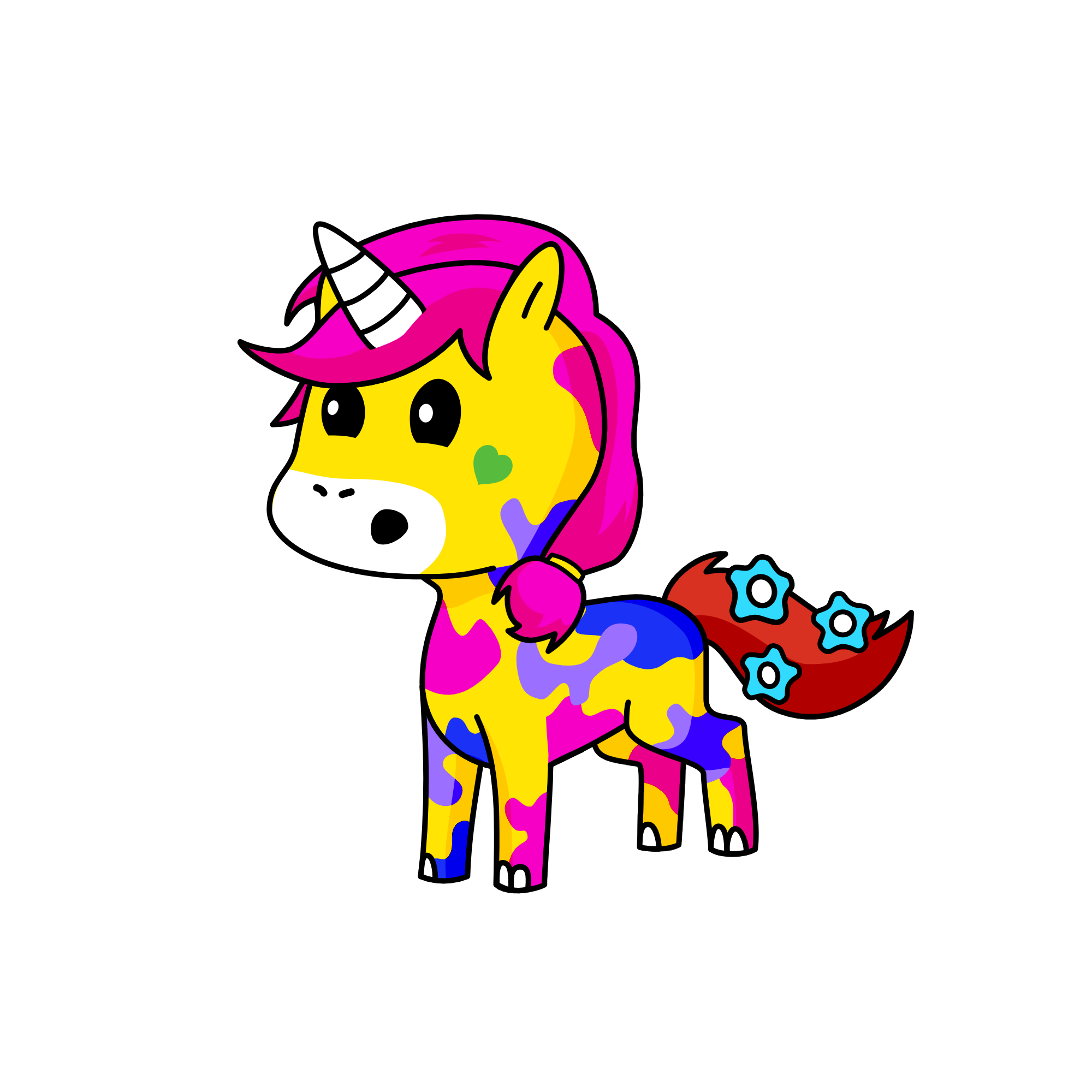 dddddddd, the unicorn