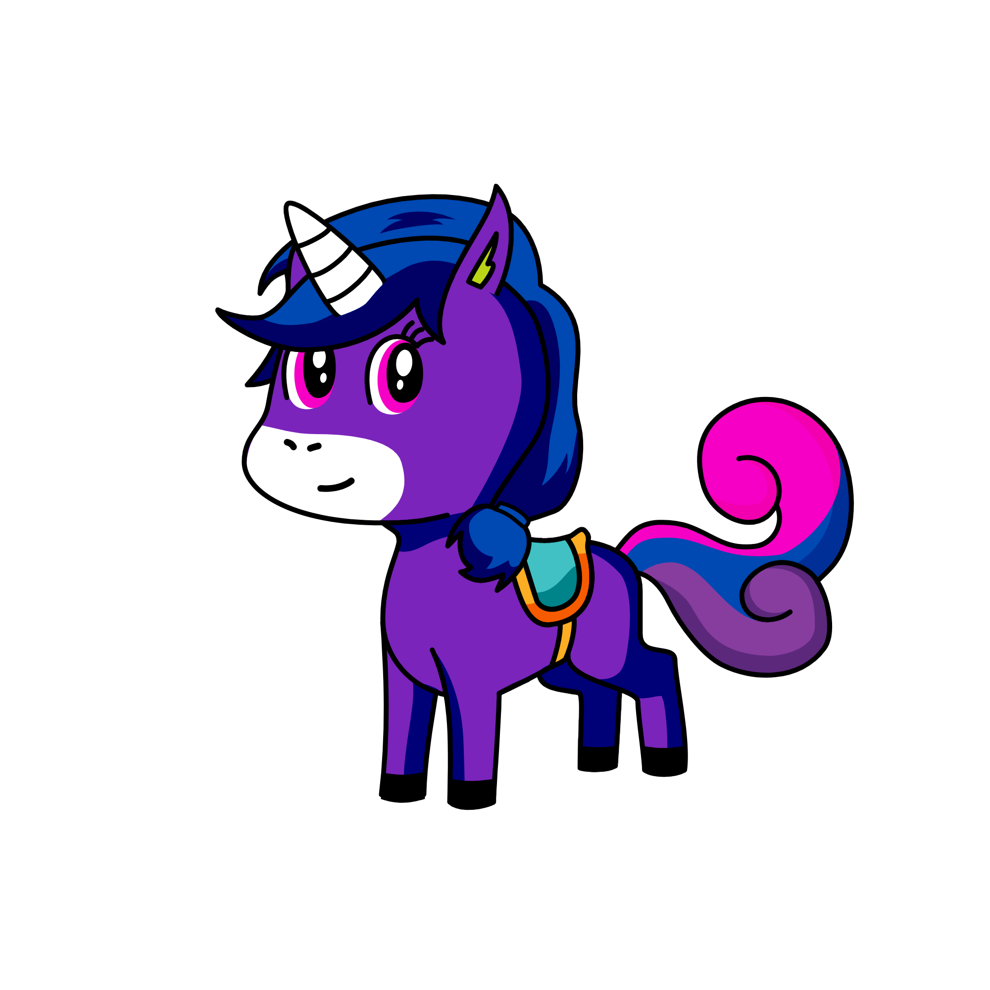 Lilac, the unicorn