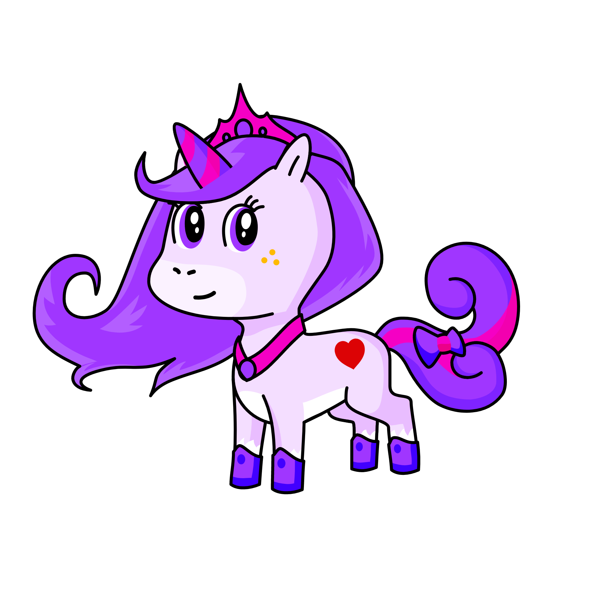 Moonlight galaxy , the unicorn