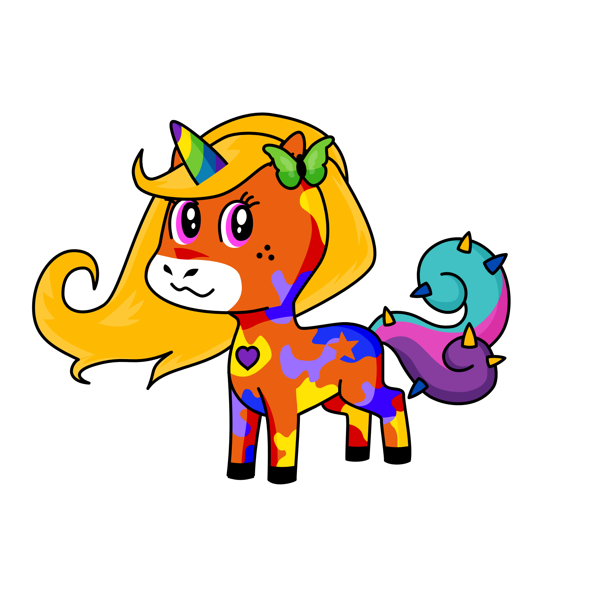 Avy, the unicorn