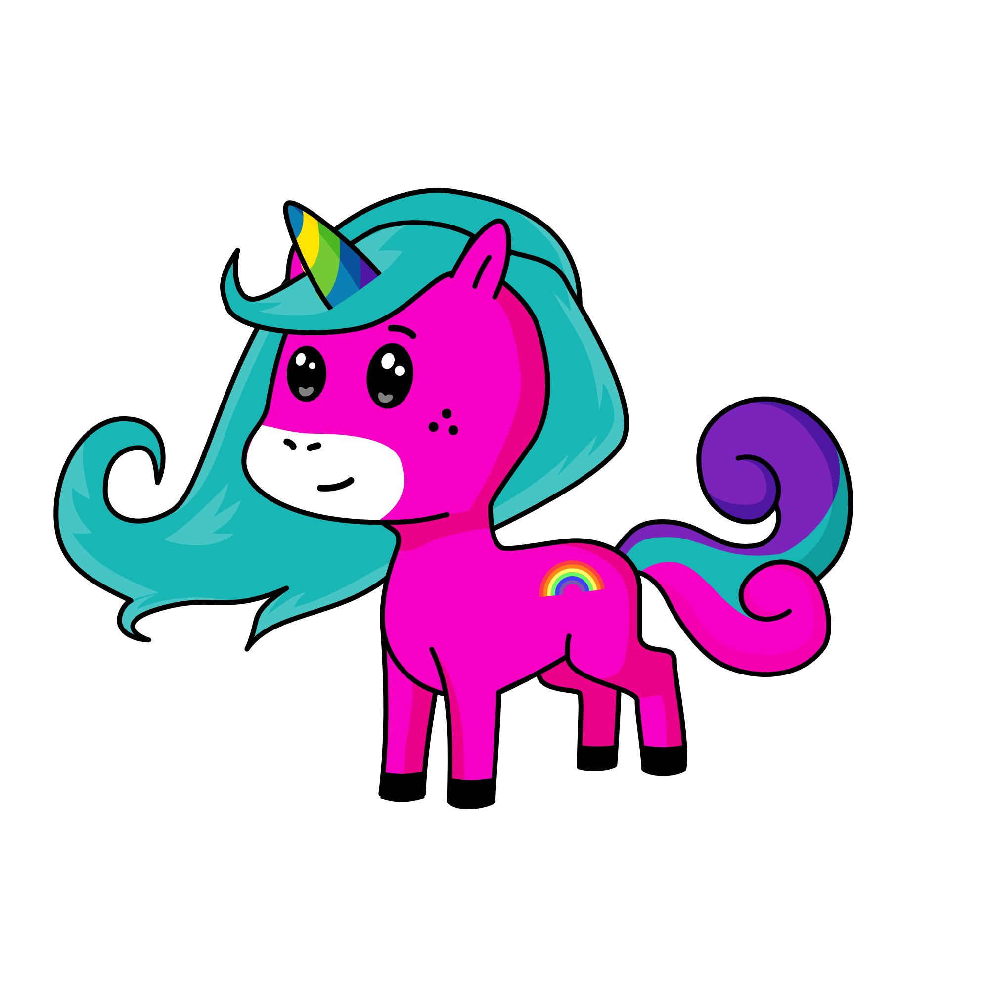 Isla, the unicorn