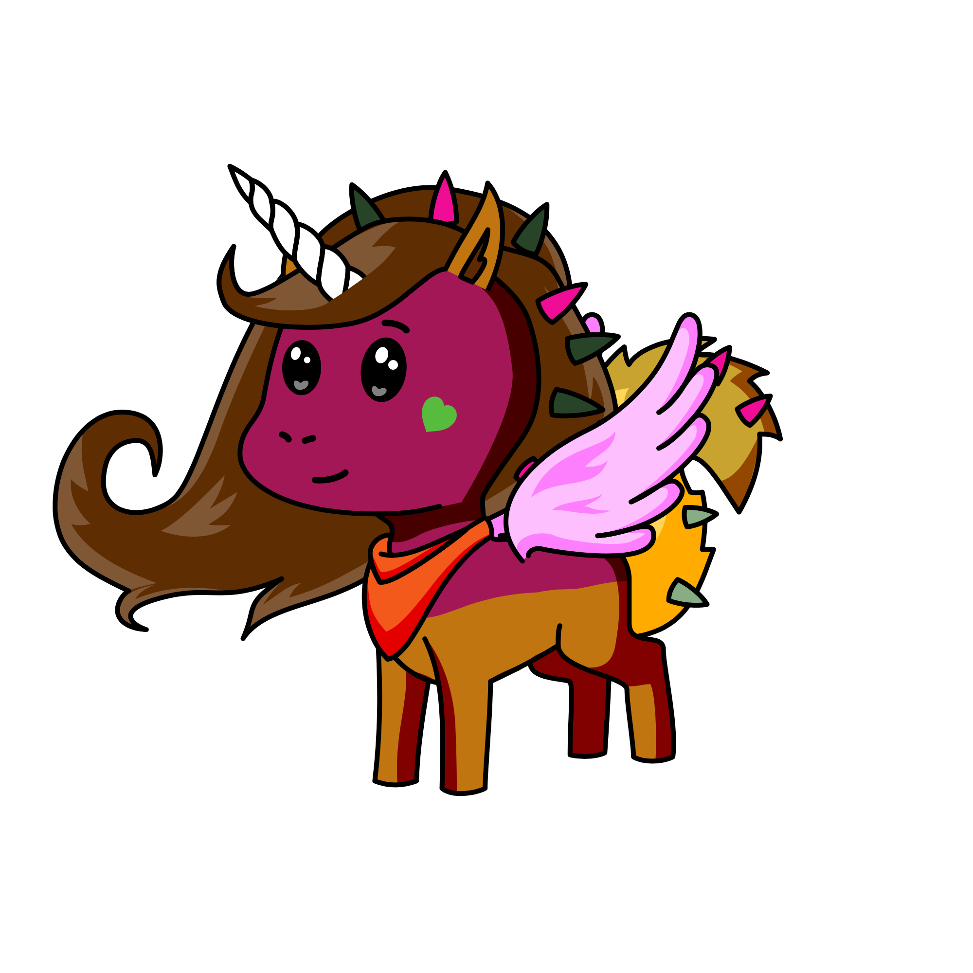 Dislina, the unicorn