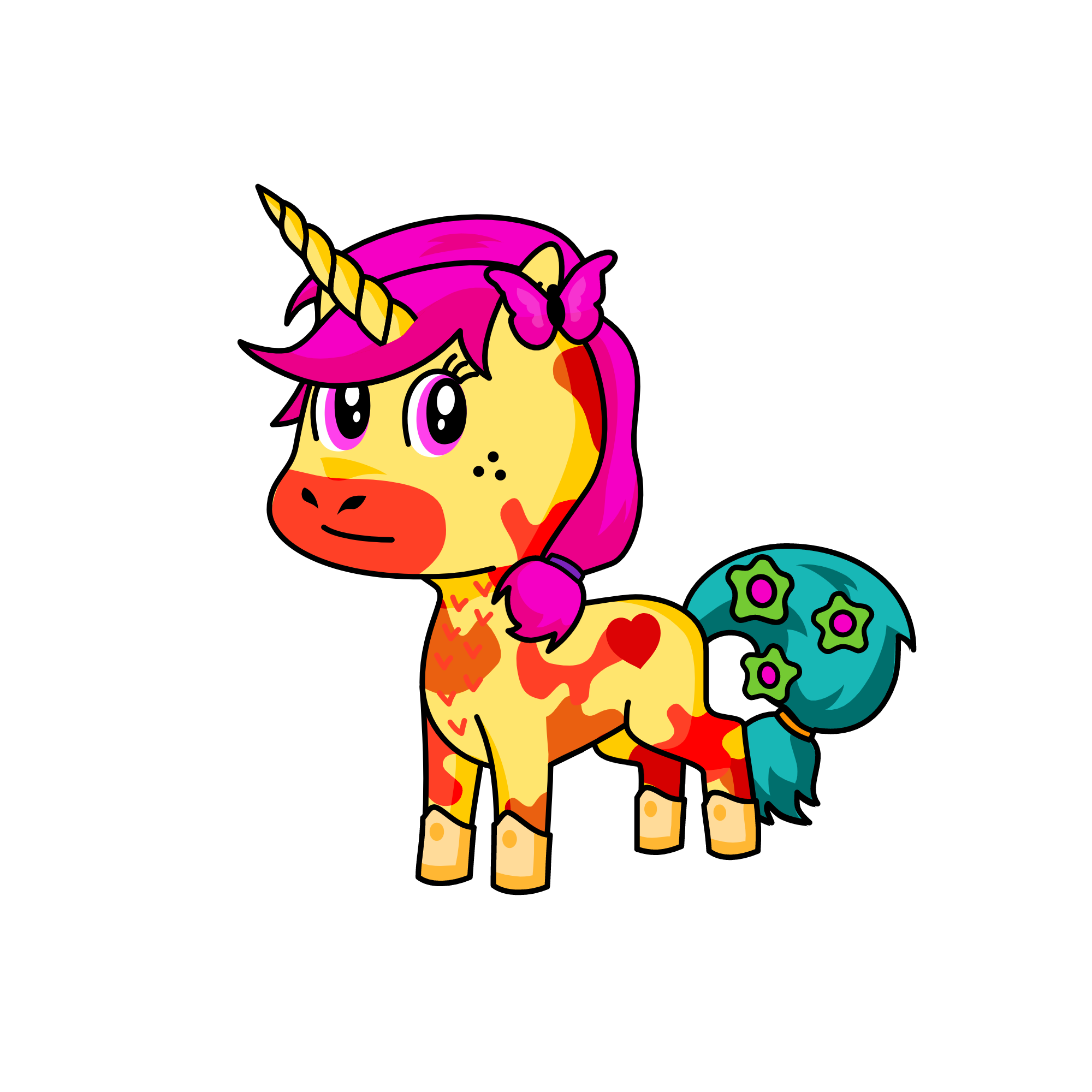 Sophia, the unicorn