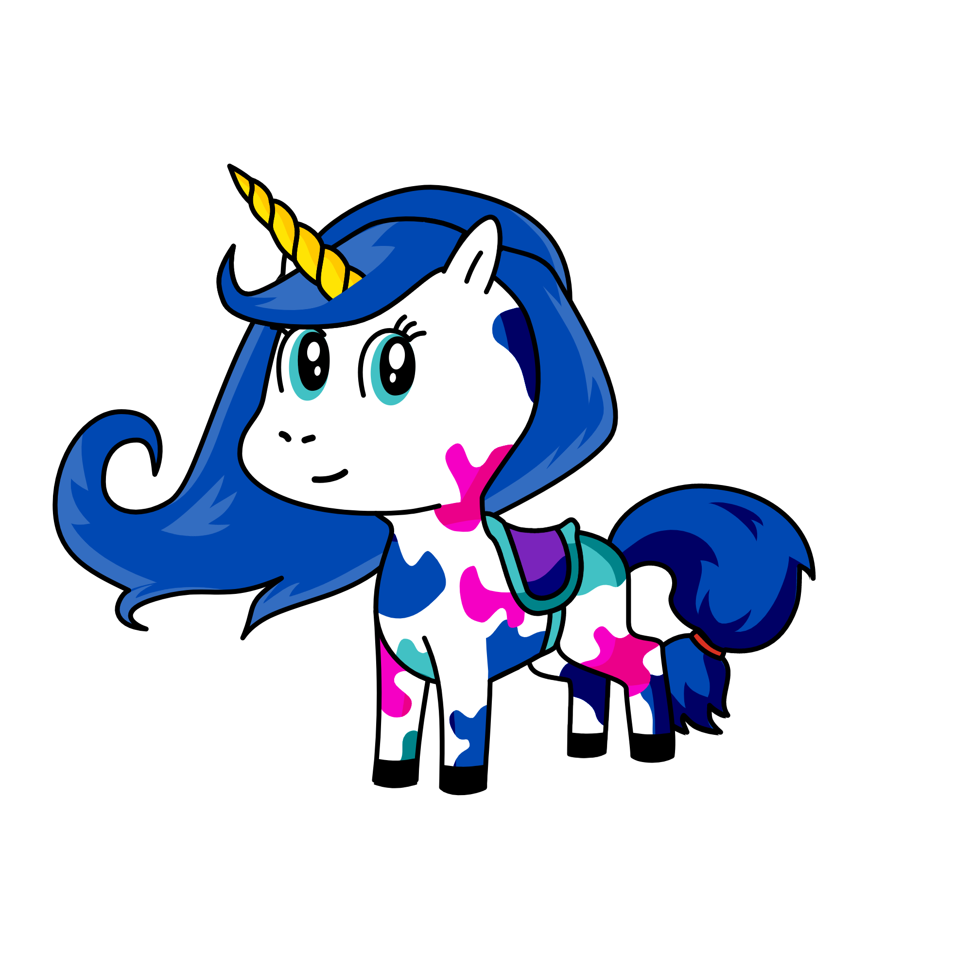 fluffy, the unicorn