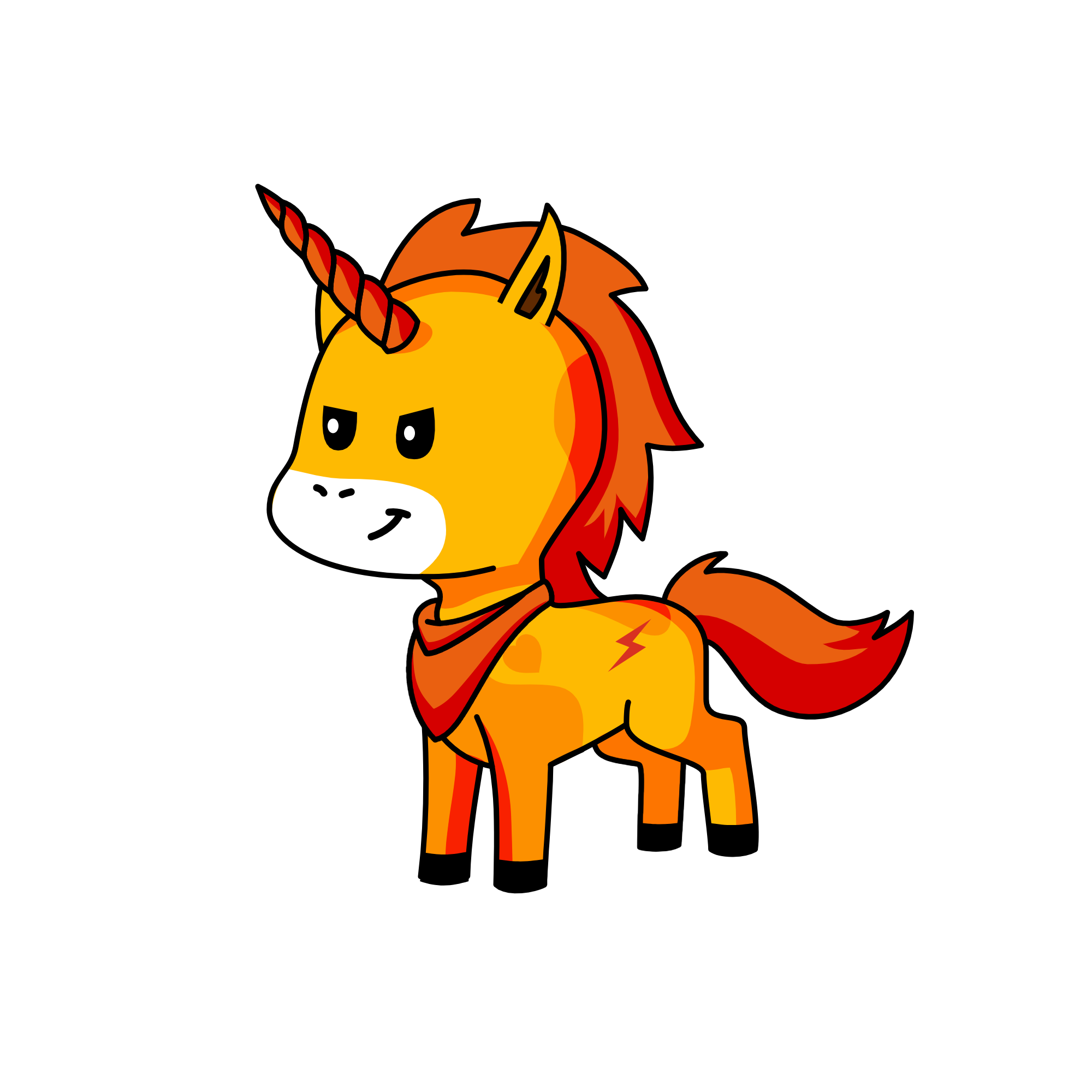 Blaze, the unicorn
