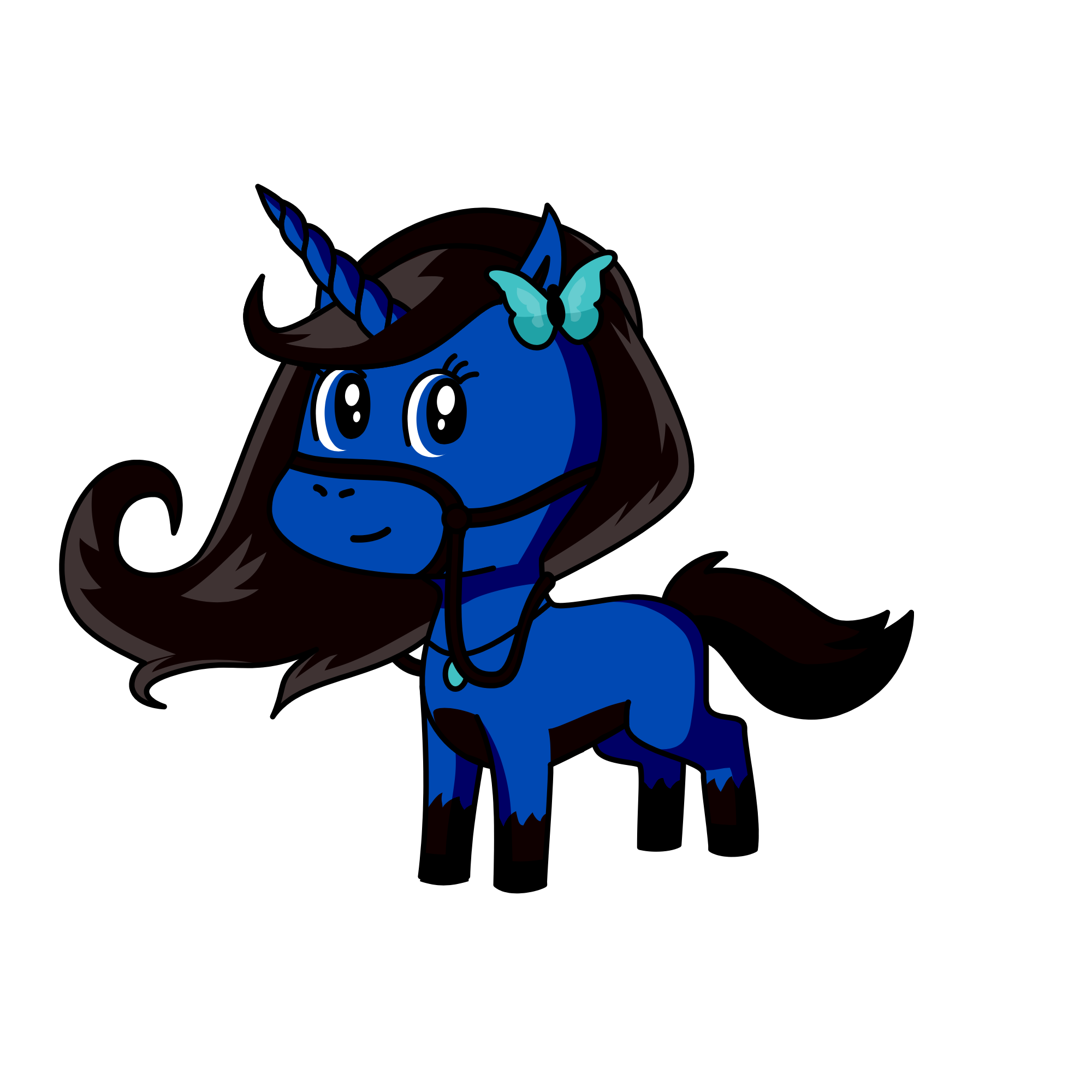 Moonlight, the unicorn