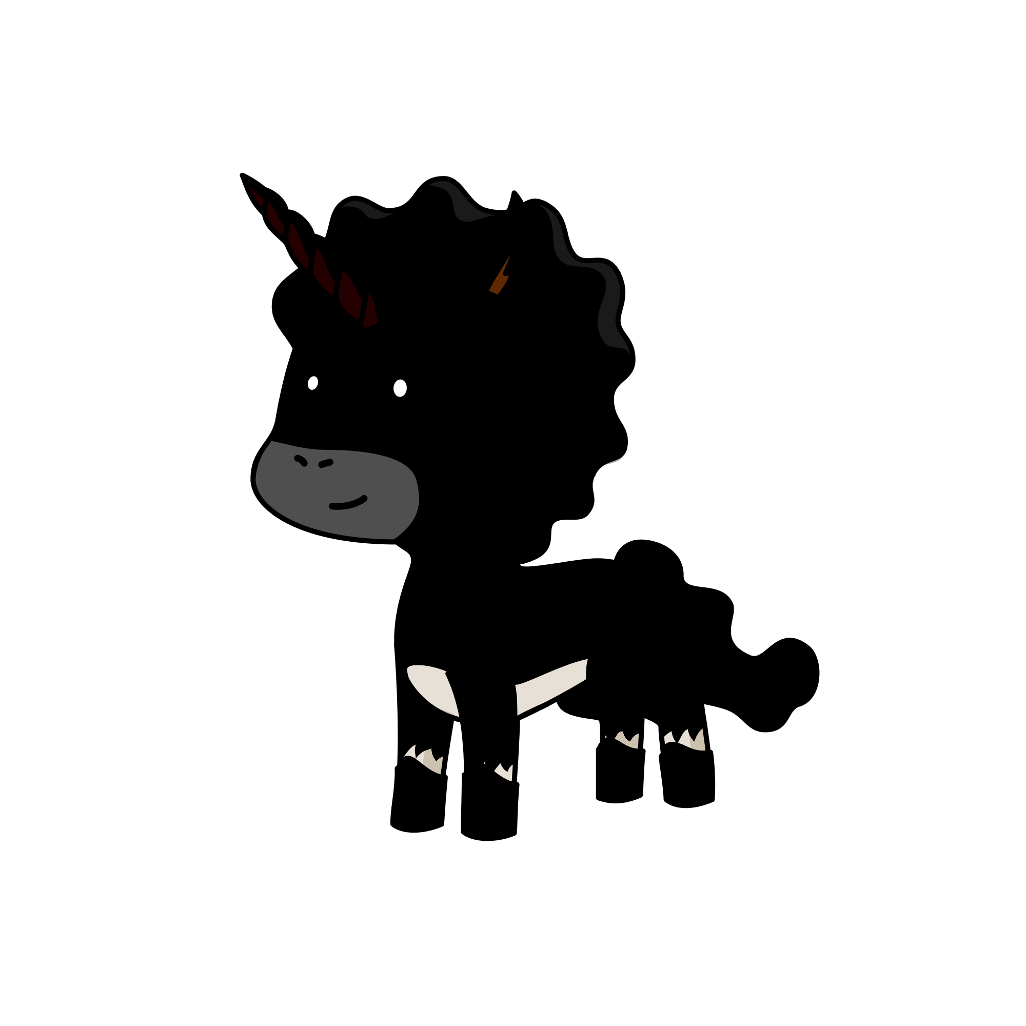 Shadow, the unicorn