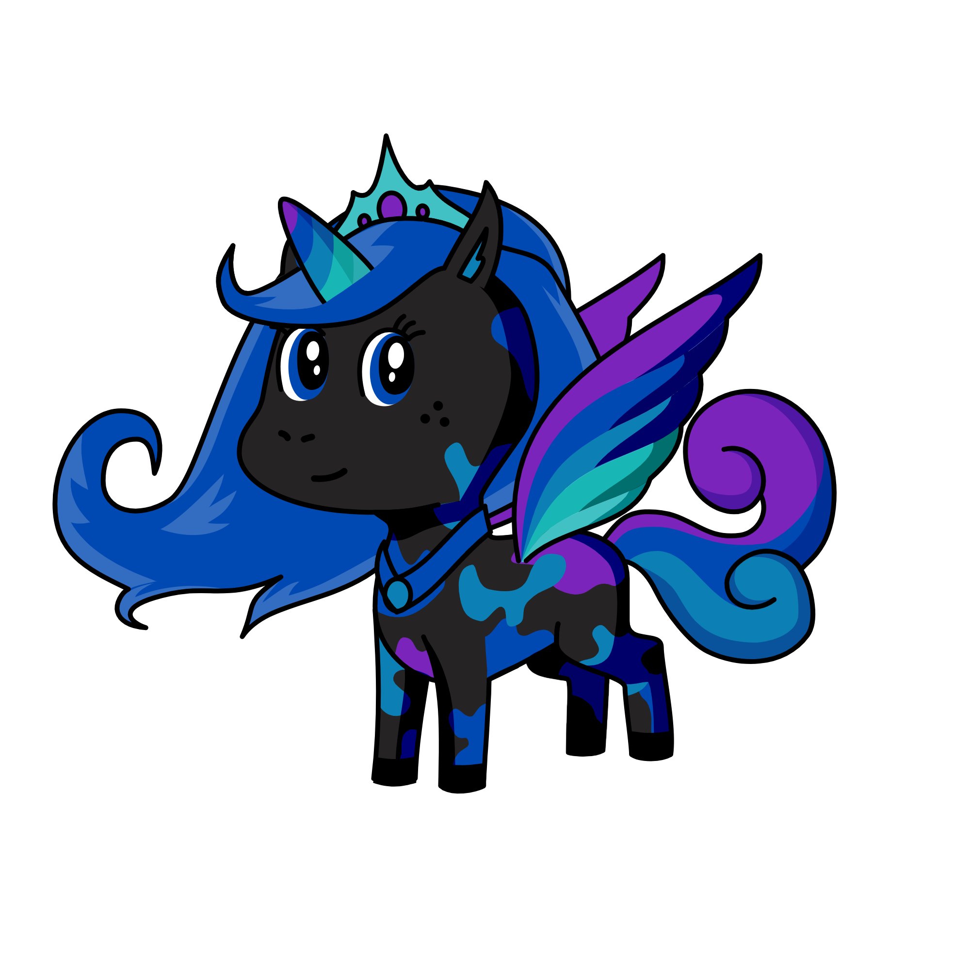 Queen Nuclear , the unicorn