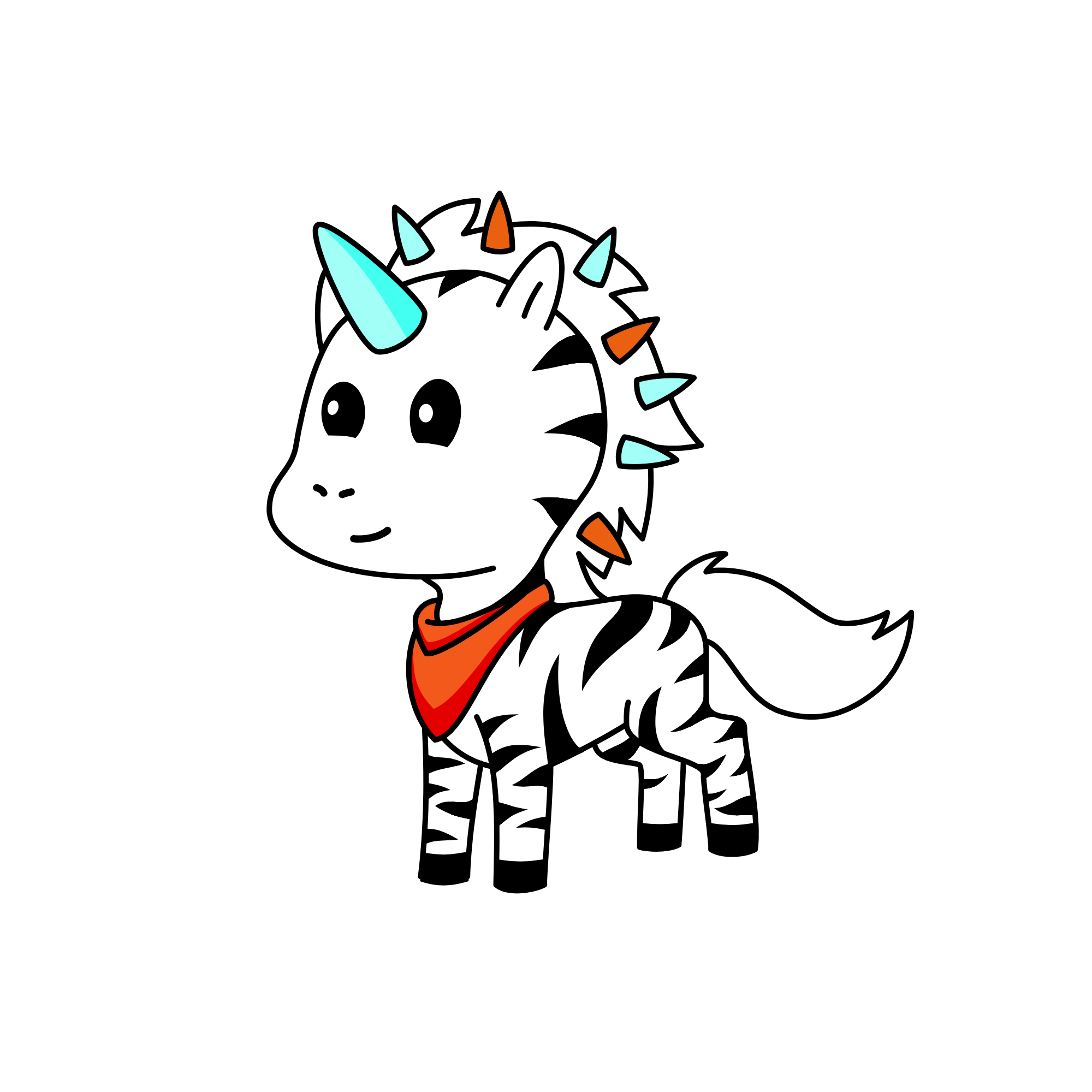 Spike, the unicorn
