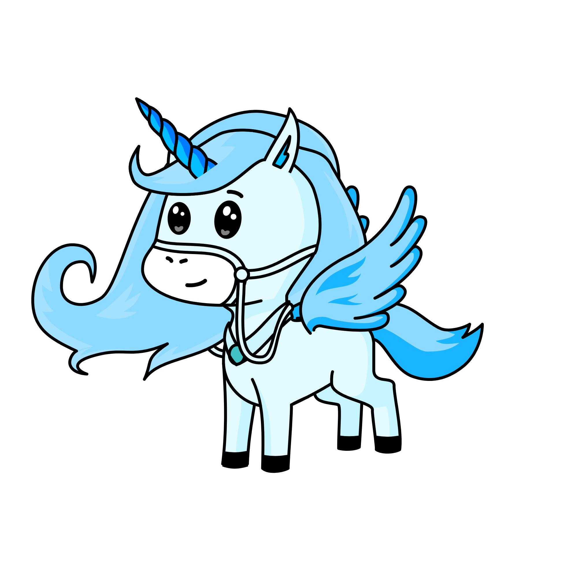 Icy, the unicorn