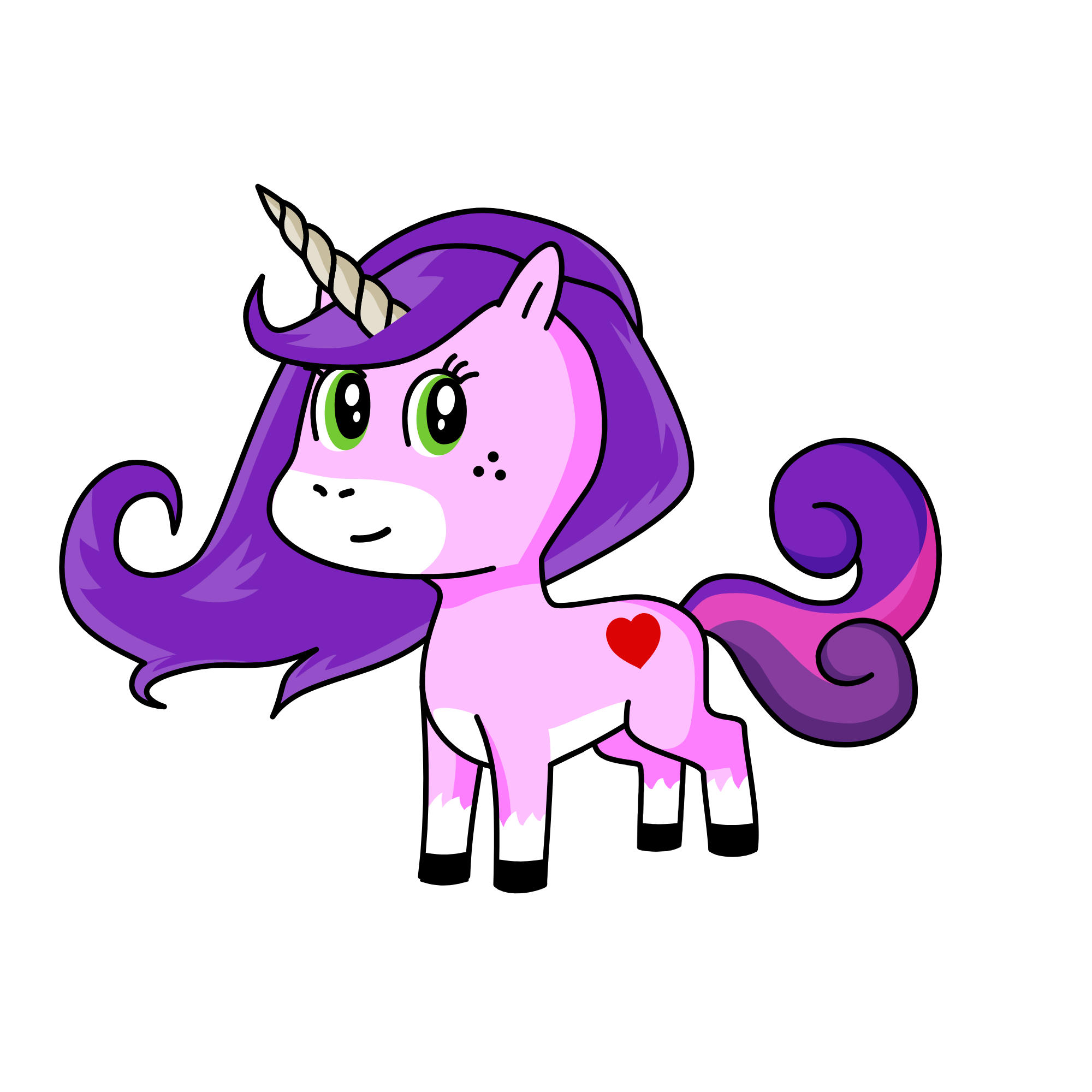 mia, the unicorn
