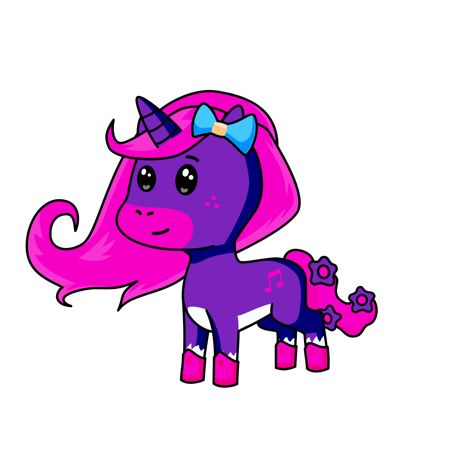 Pirk, the unicorn