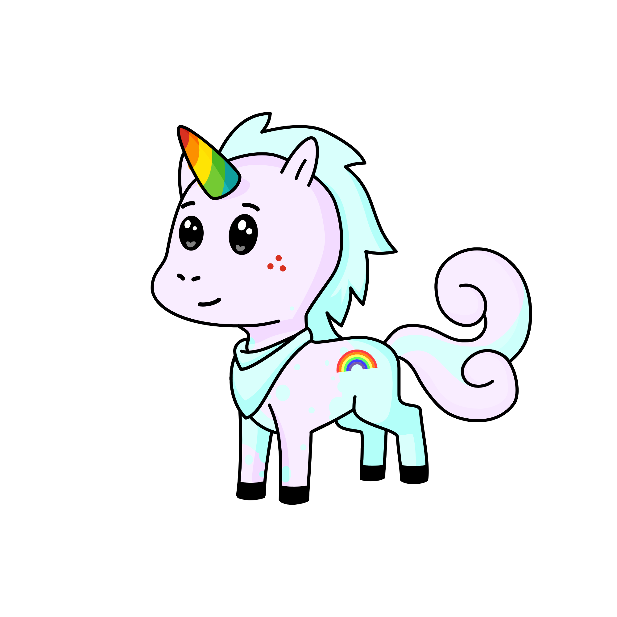 Butercup , the unicorn