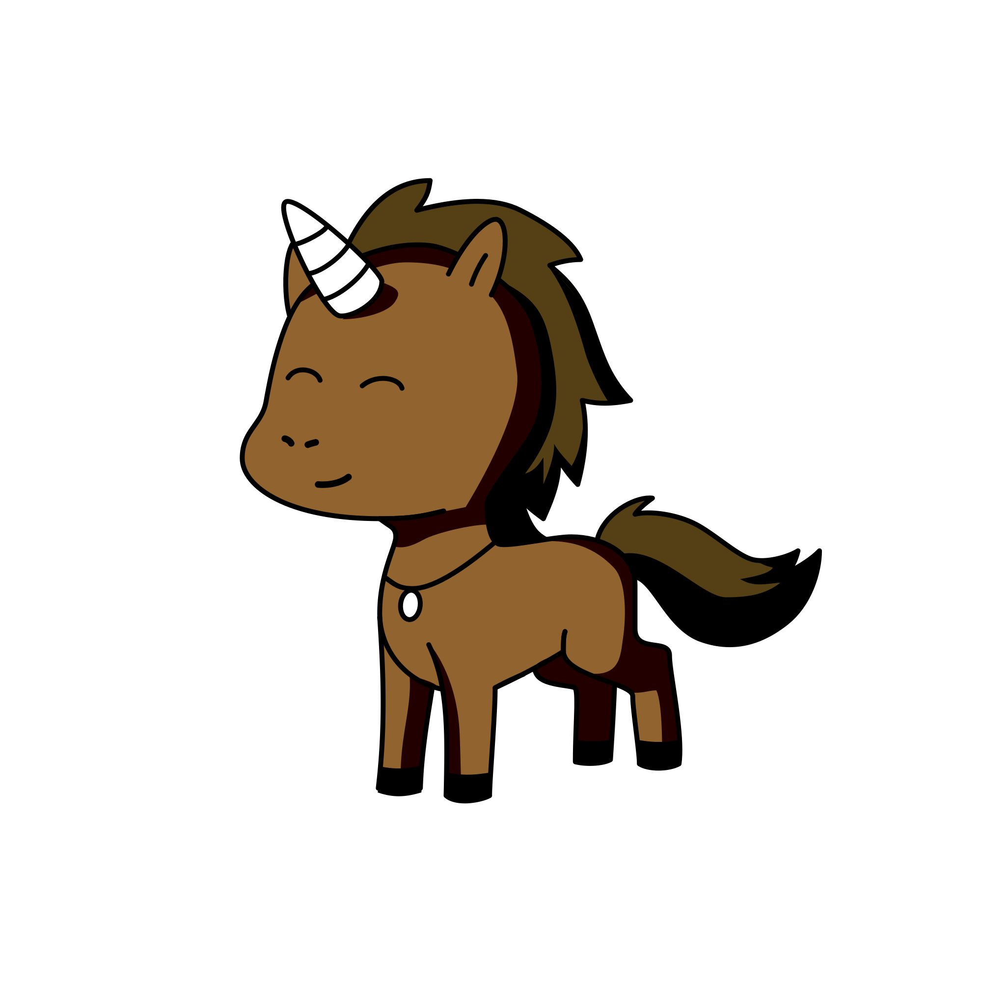 Butternut, the unicorn