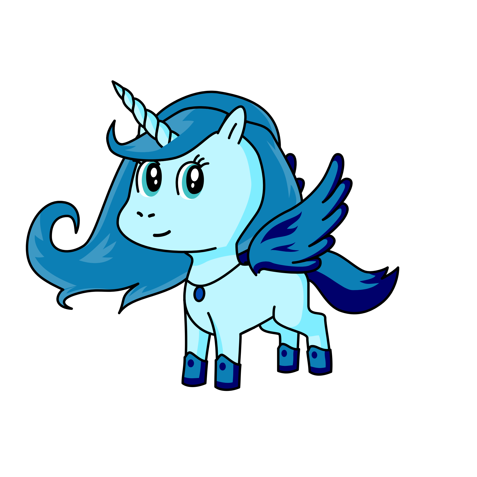 Lila, the unicorn