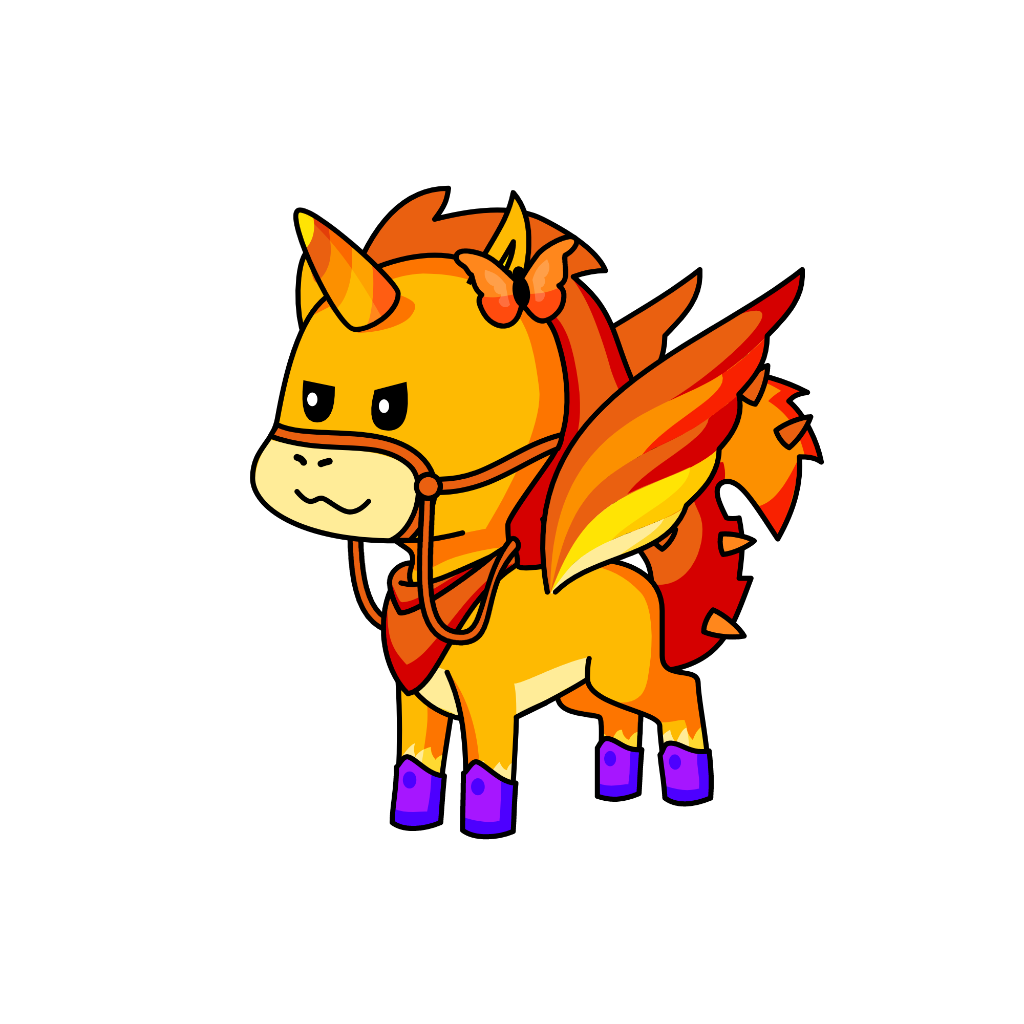 Flame/Wildfire, the unicorn