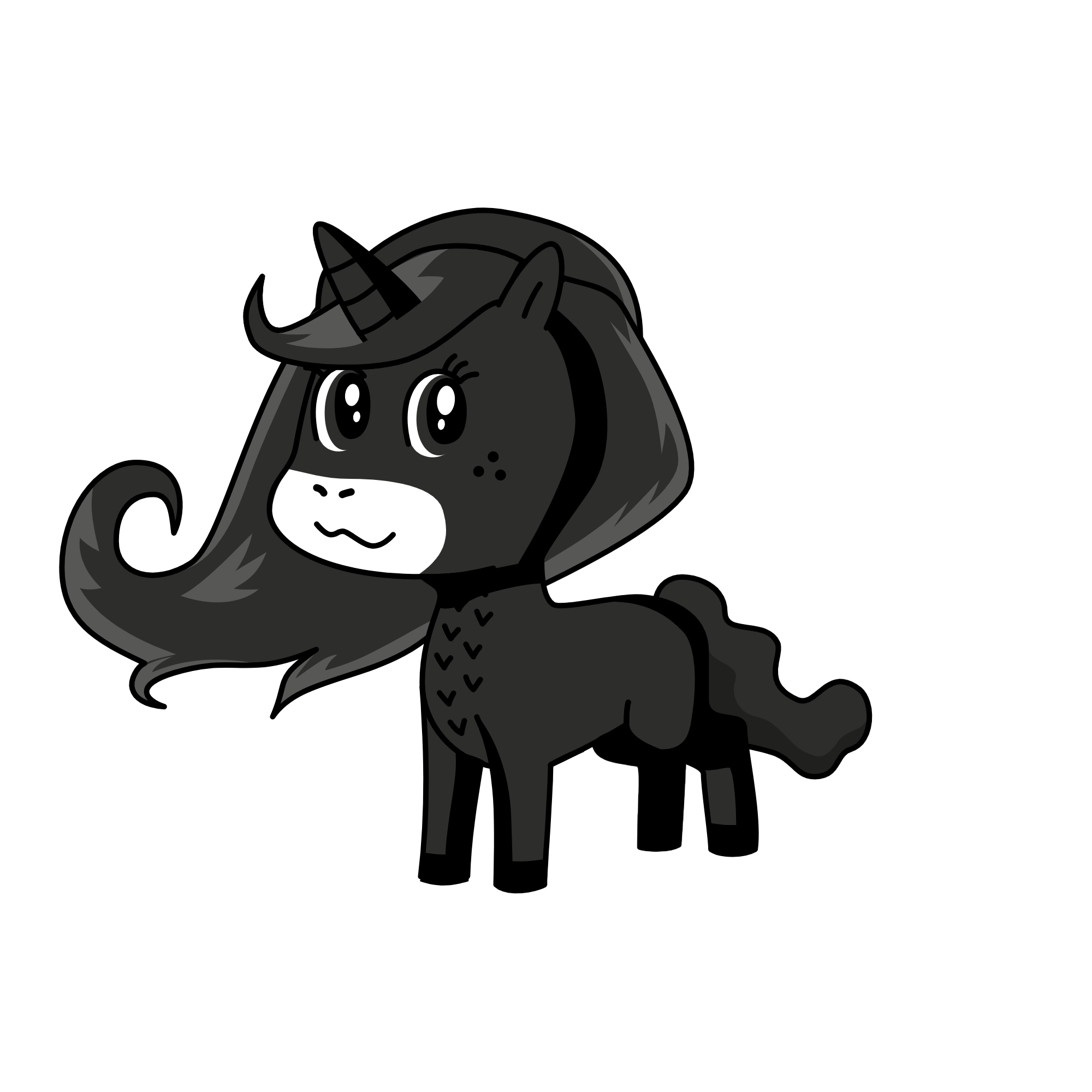 EMO queen <3, the unicorn