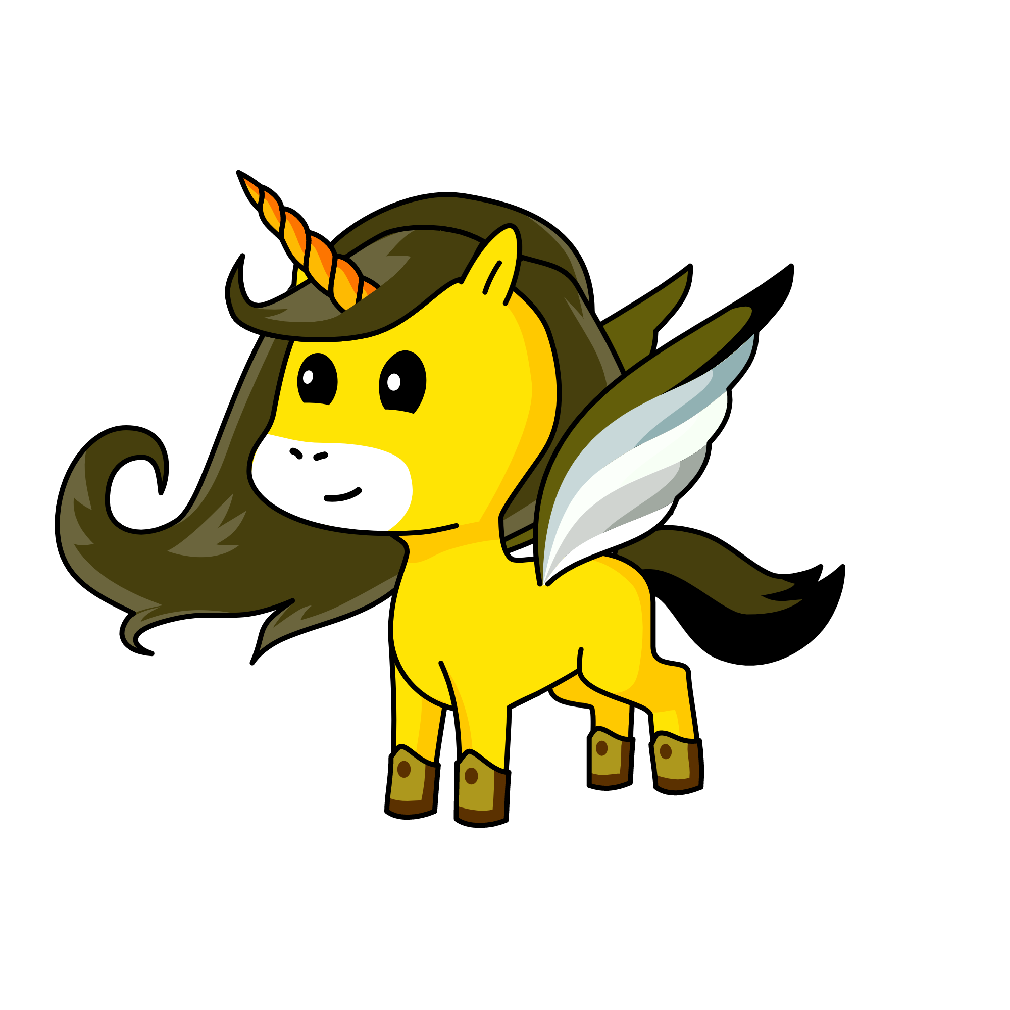 Cricket the hivewing, the unicorn