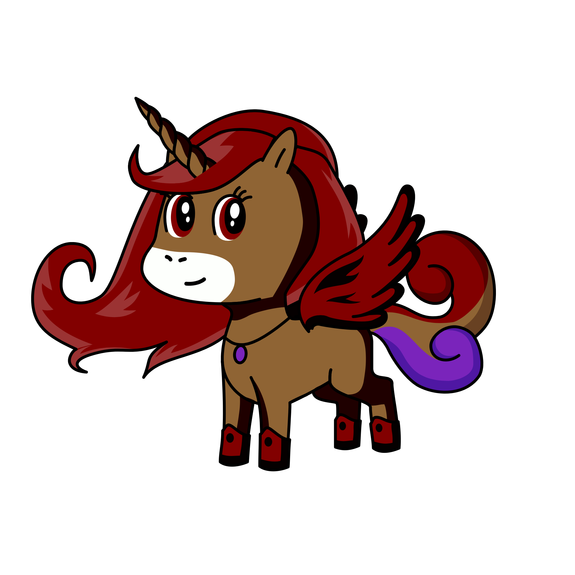 Easy, the unicorn