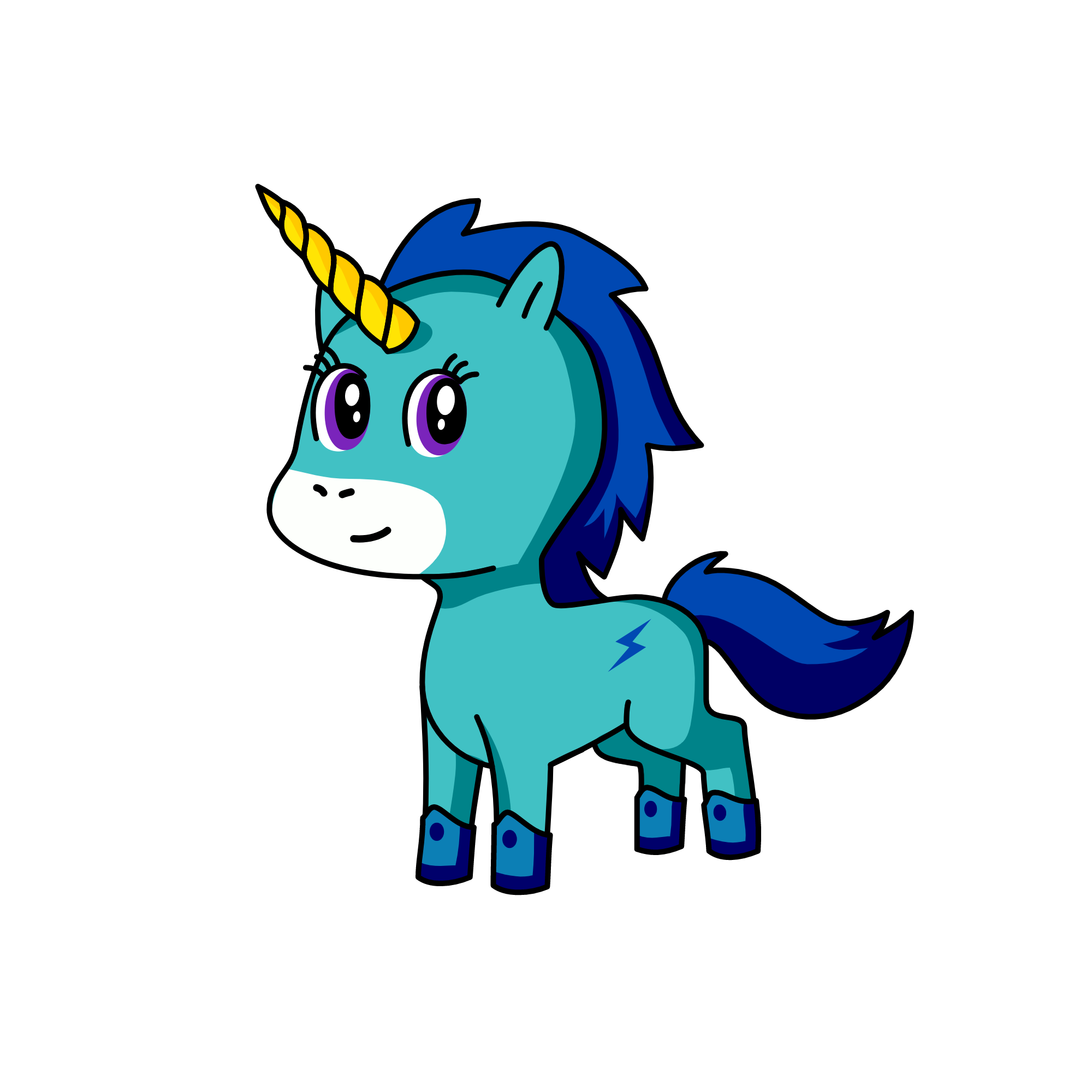 Magic, the unicorn