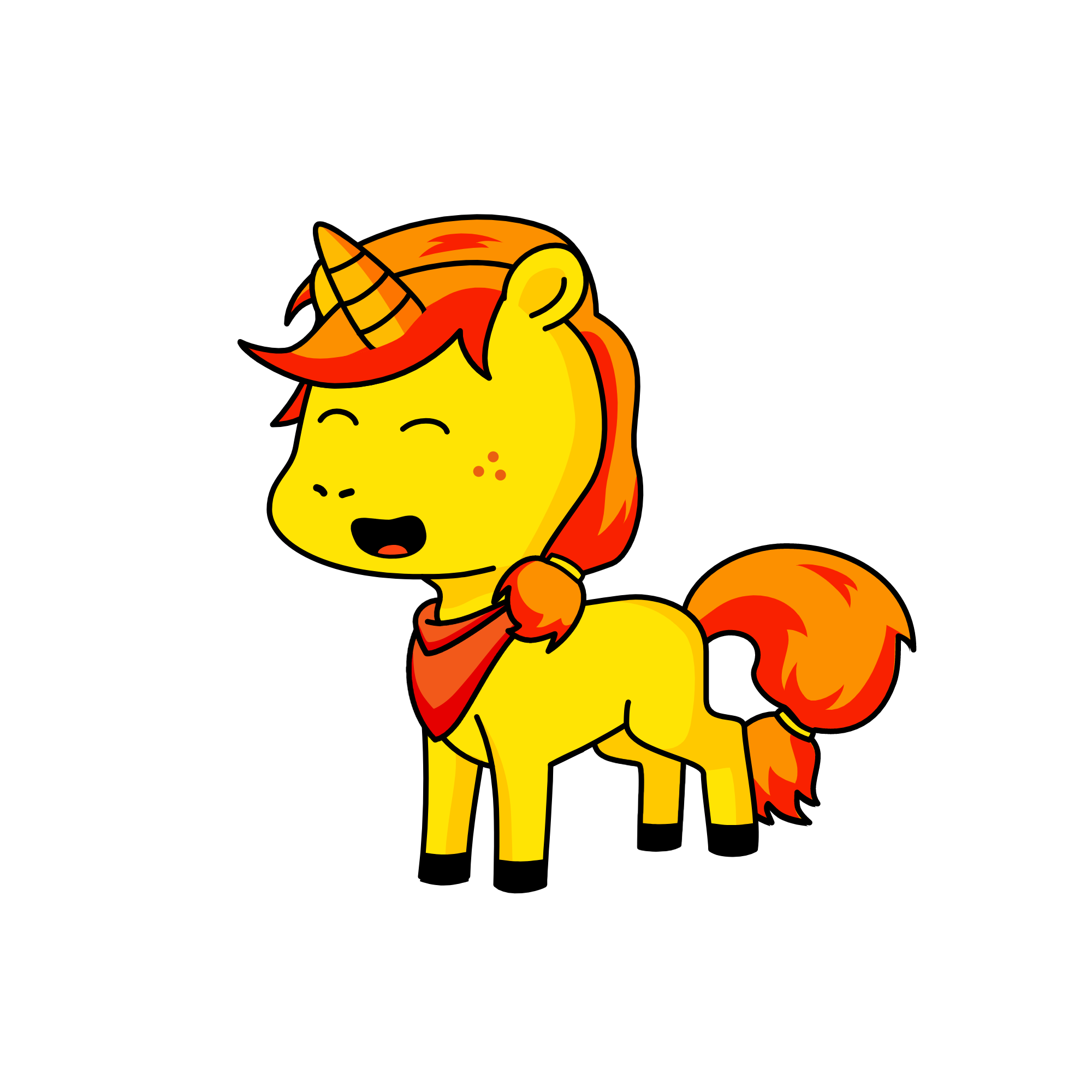 Applejack, the unicorn