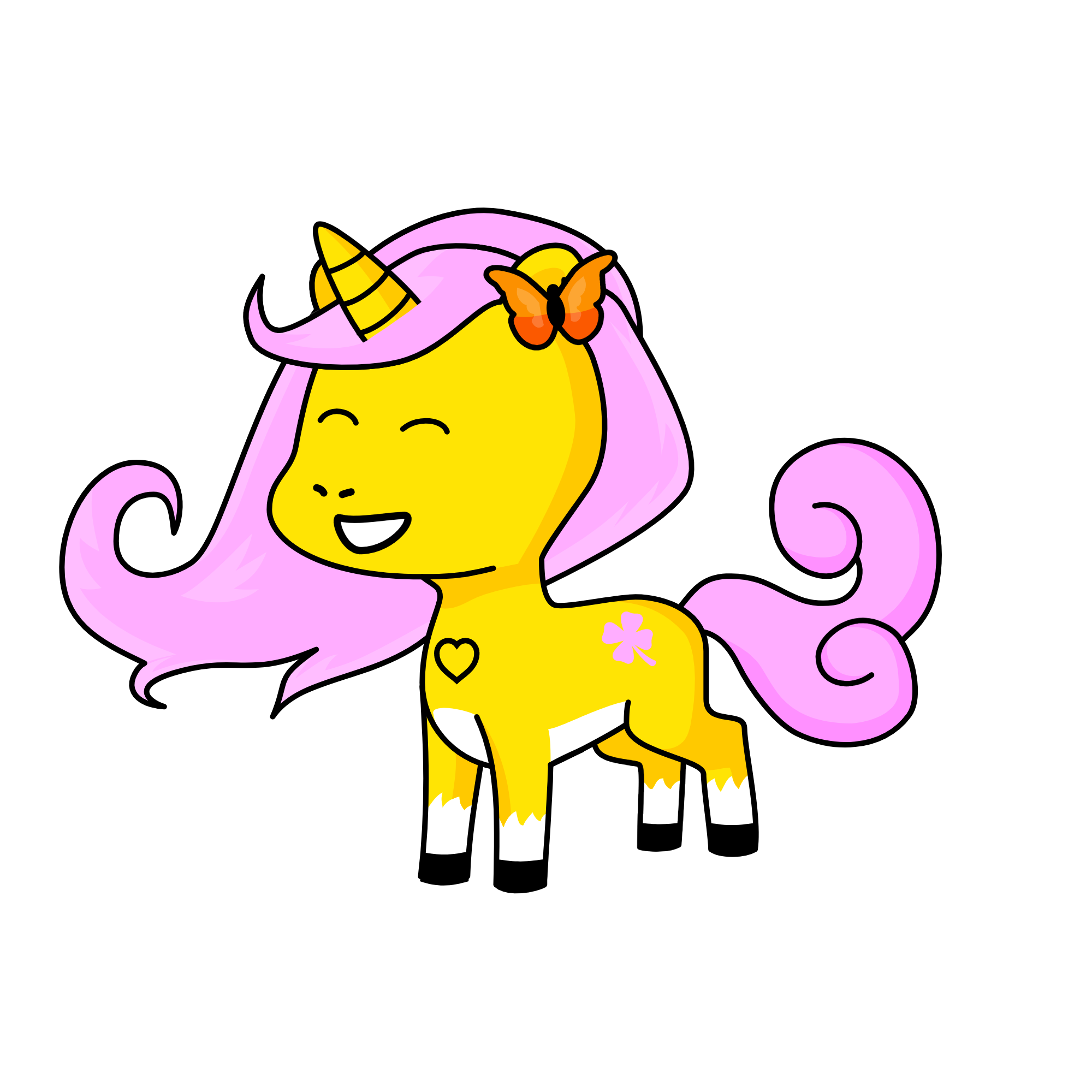 Flutershine, the unicorn
