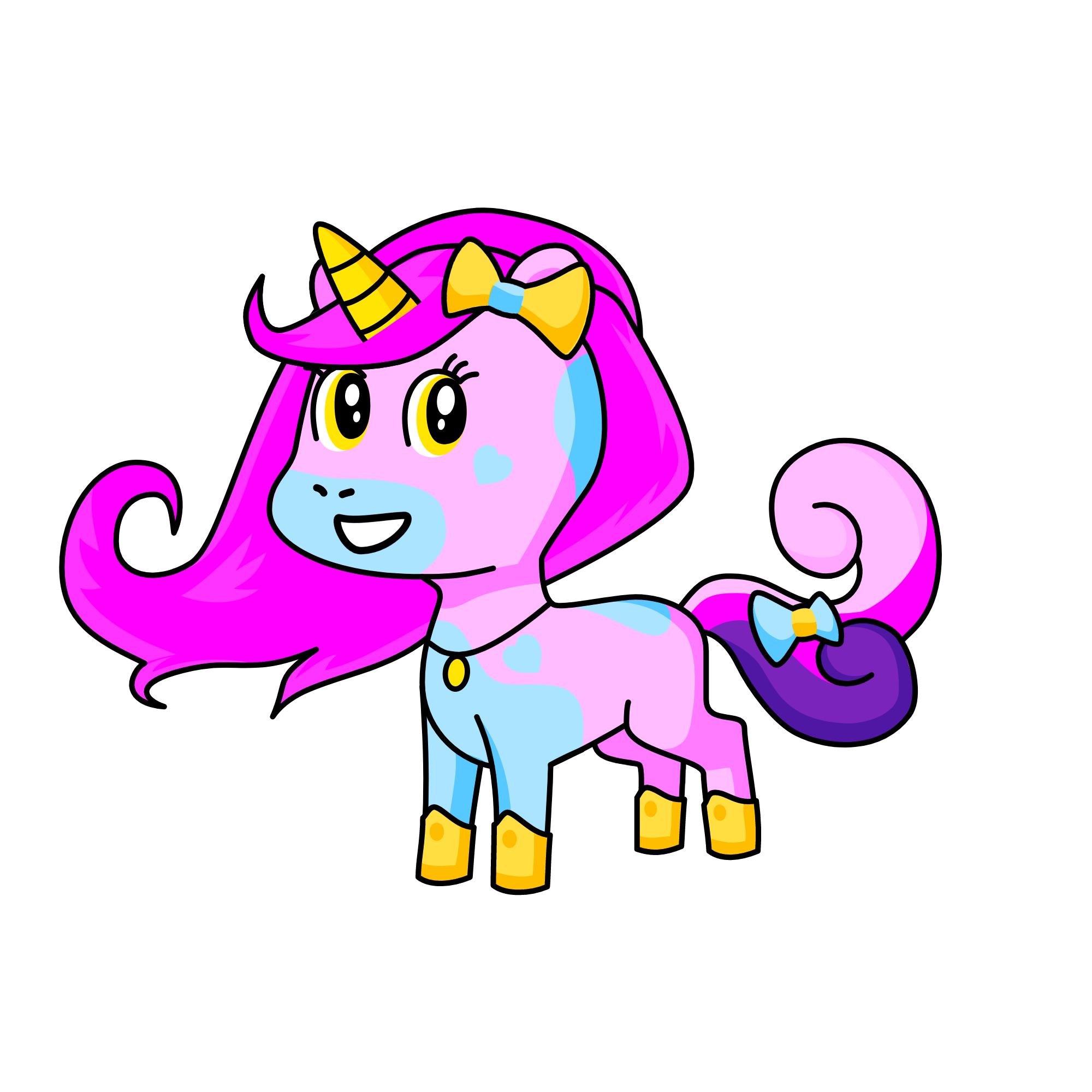 Spectacularia , the unicorn