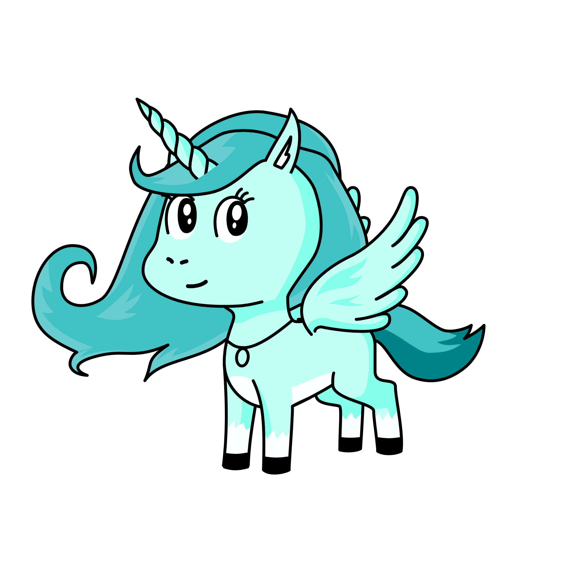 Ice, the unicorn