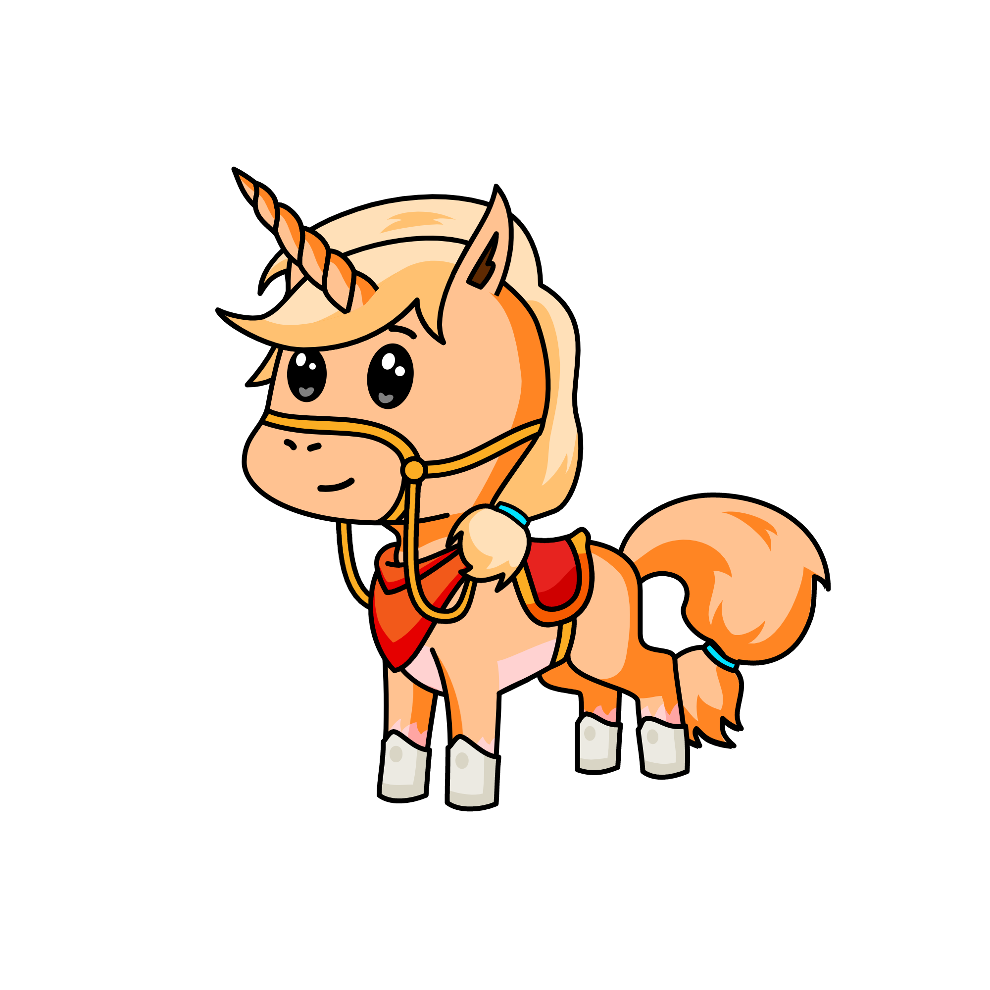 Sand, the unicorn