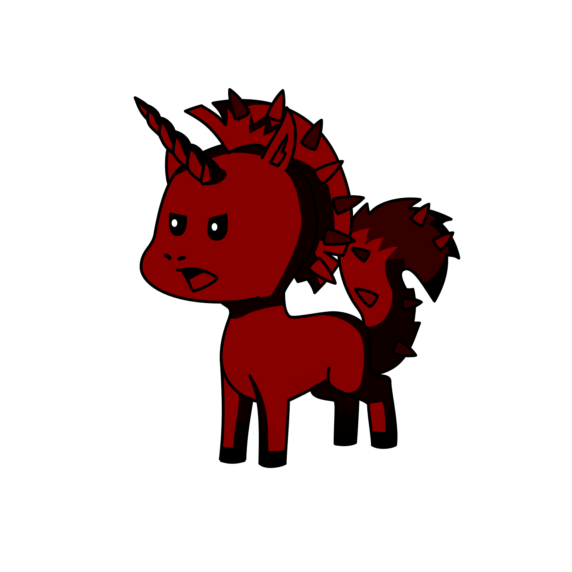 Lightning, the unicorn