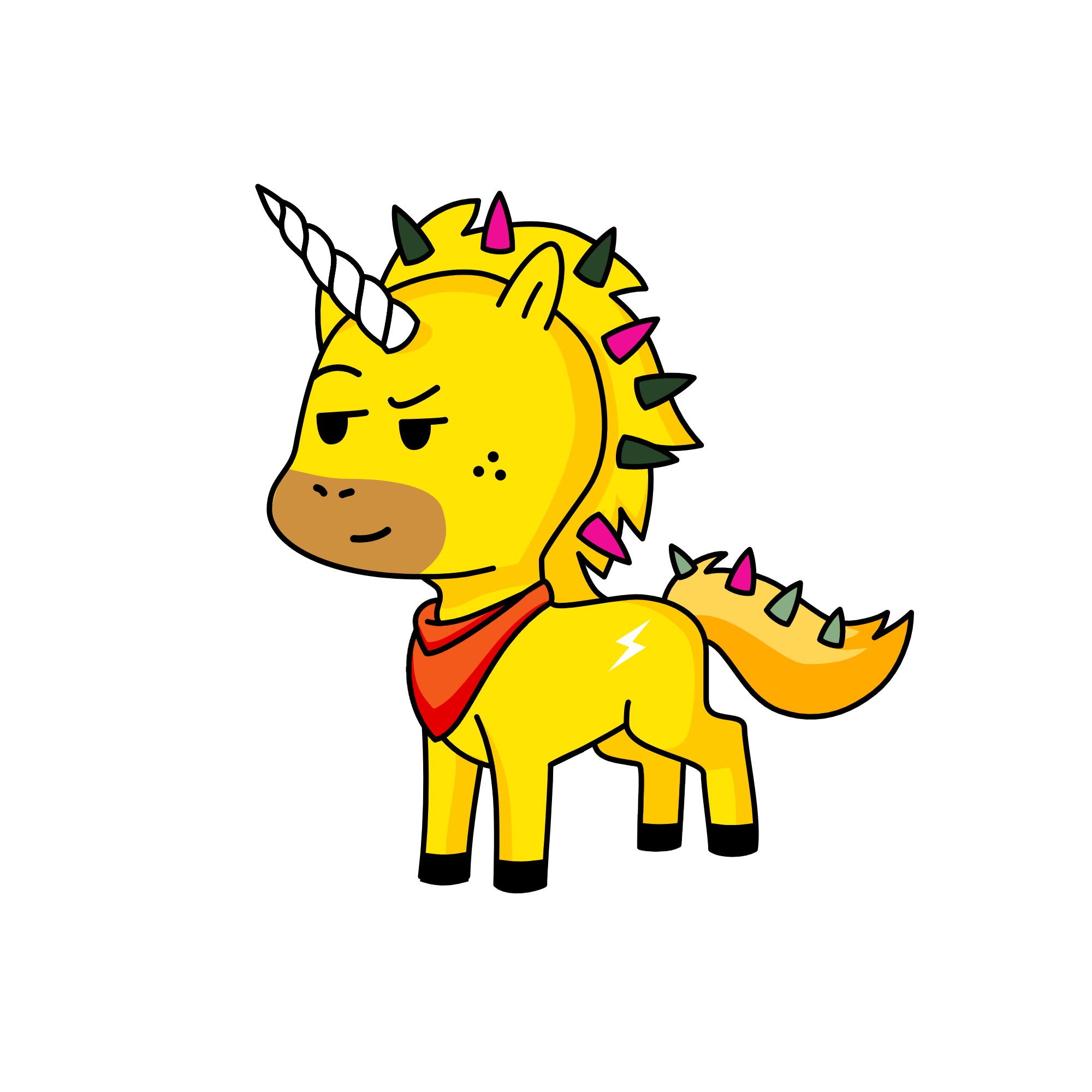 chique rei😎😎, the unicorn
